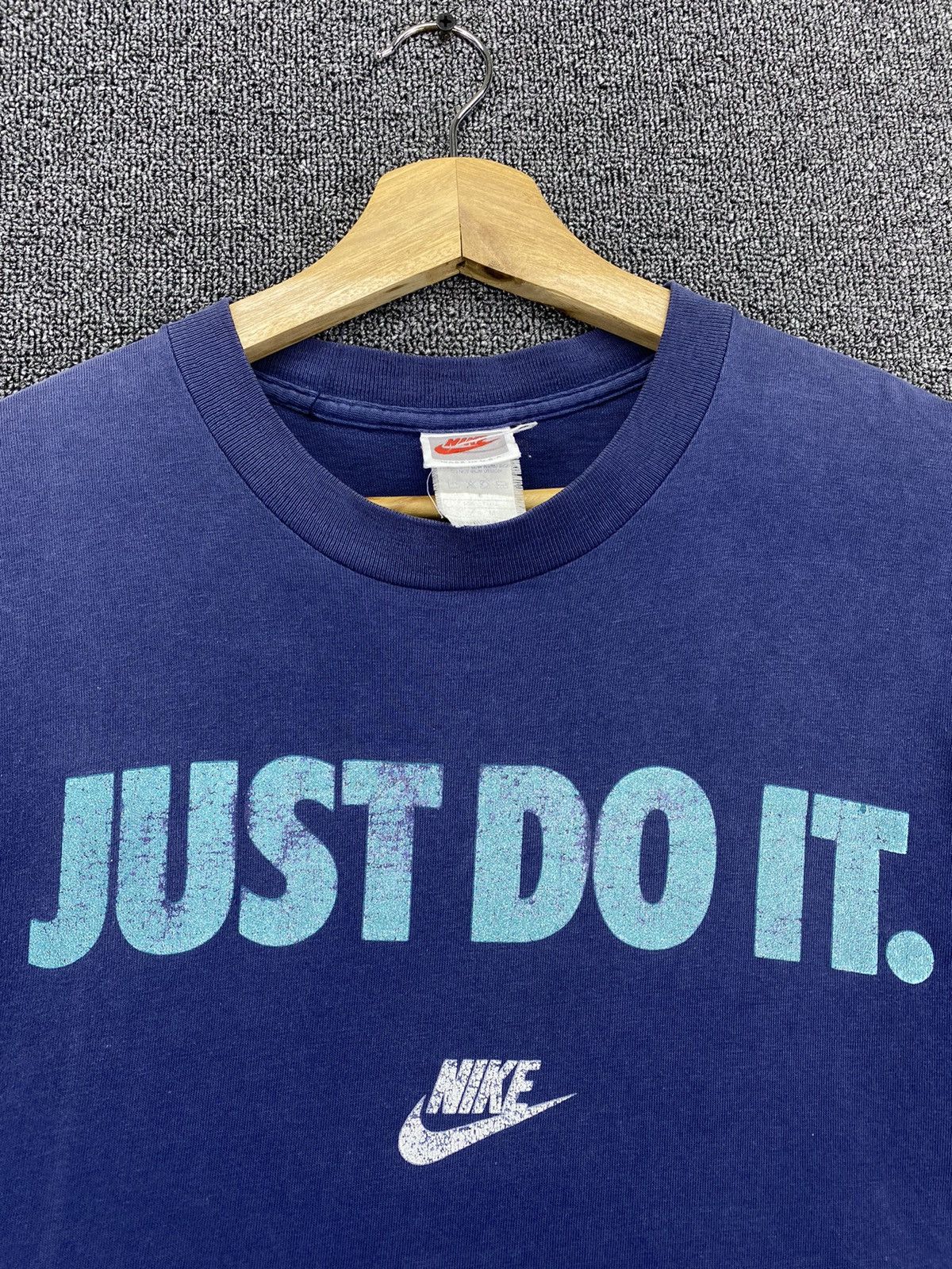 Nike Vintage 90s Nike Just Do It Spellout Tees T Shirts Size US M / EU 48-50 / 2 - 7 Thumbnail