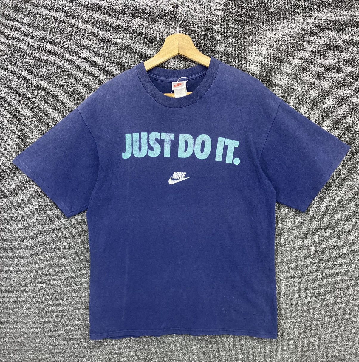 Nike Vintage 90s Nike Just Do It Spellout Tees T Shirts Size US M / EU 48-50 / 2 - 1 Thumbnail