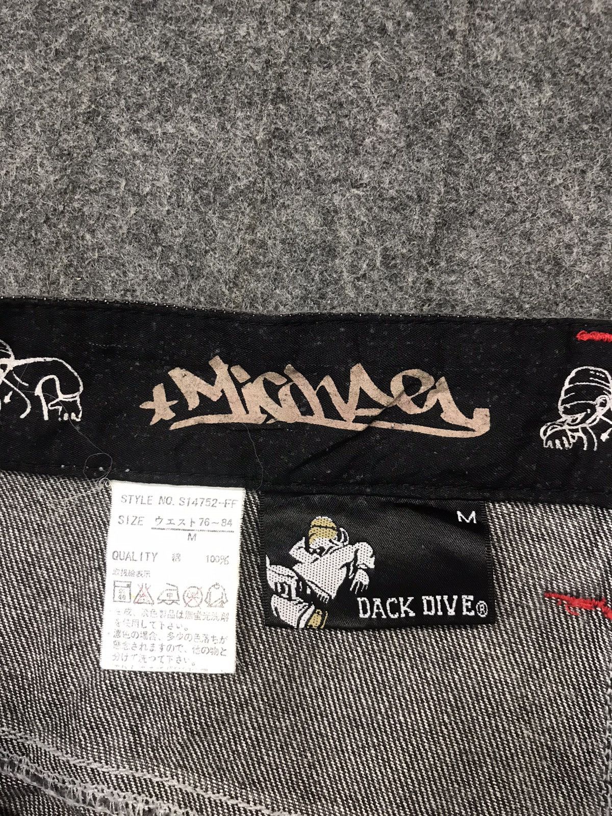 Japanese Brand Michael Dack Dive Double Knee Multi Pocket Tactical Utility Size US 34 / EU 50 - 9 Thumbnail