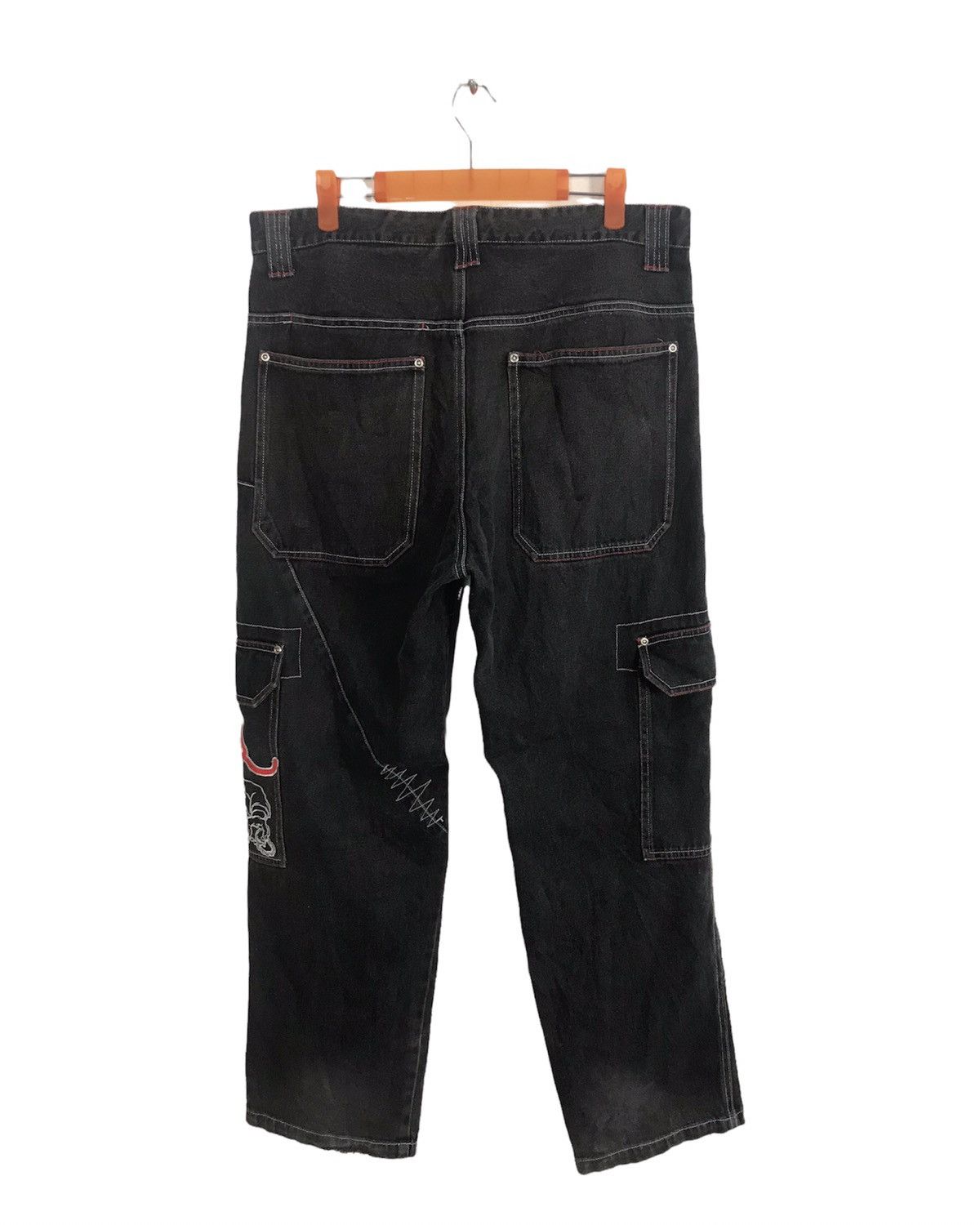 Japanese Brand Michael Dack Dive Double Knee Multi Pocket Tactical Utility Size US 34 / EU 50 - 2 Thumbnail