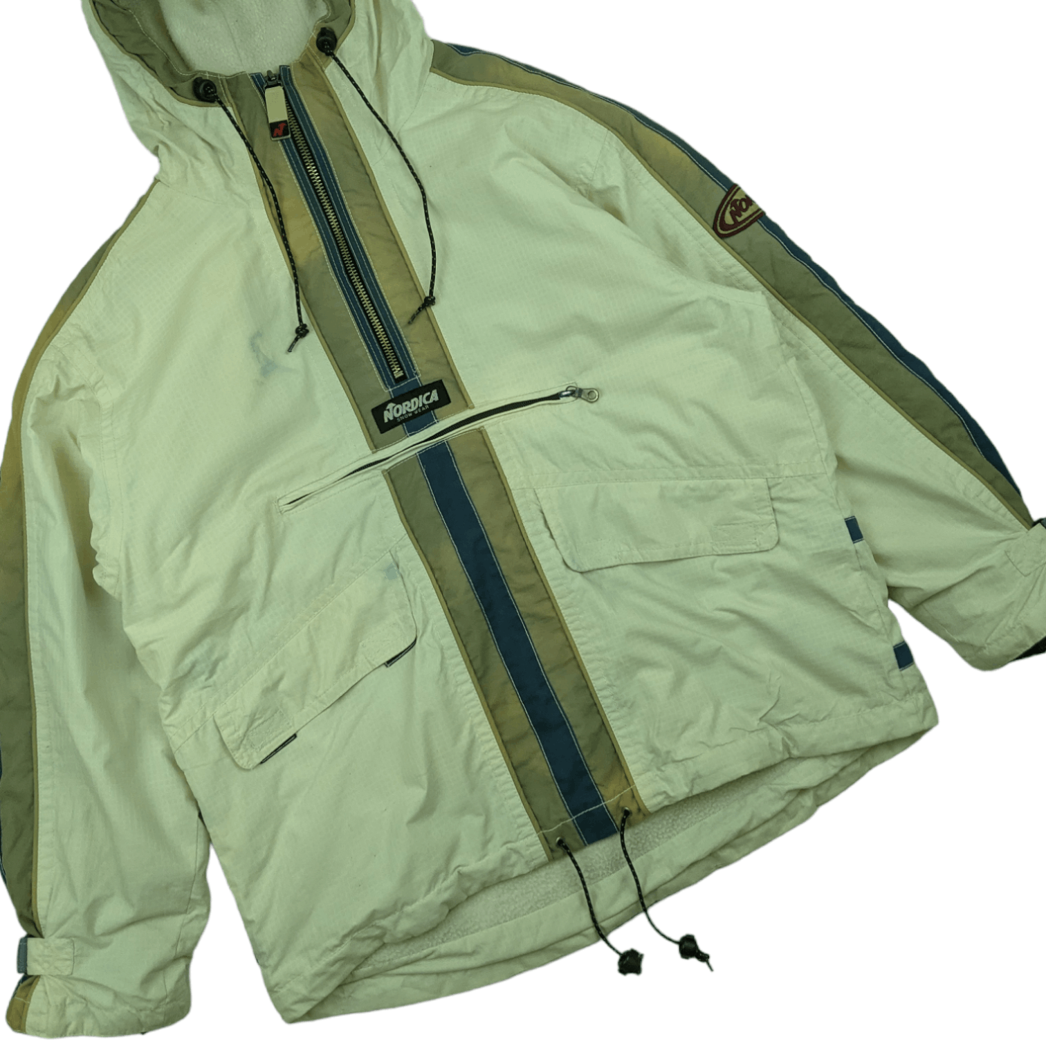 Japanese Brand × Vintage Vintage NORDICA Snow Wear Pullover Skii Jacket Size US M / EU 48-50 / 2 - 3 Thumbnail