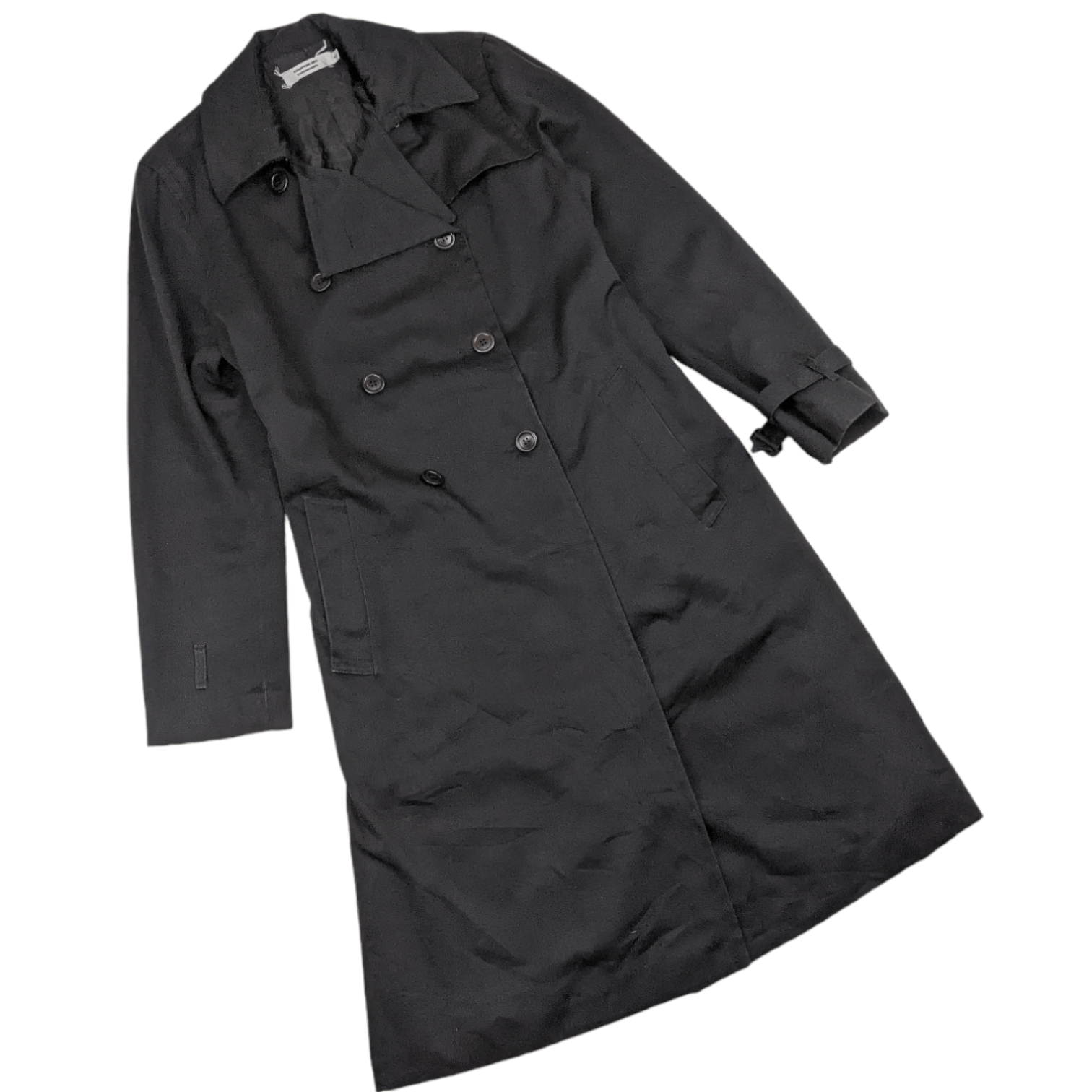 Japanese Brand CONTOIR DES COTONNIERS Long Trench Coat Jacket Size M / US 6-8 / IT 42-44 - 3 Thumbnail