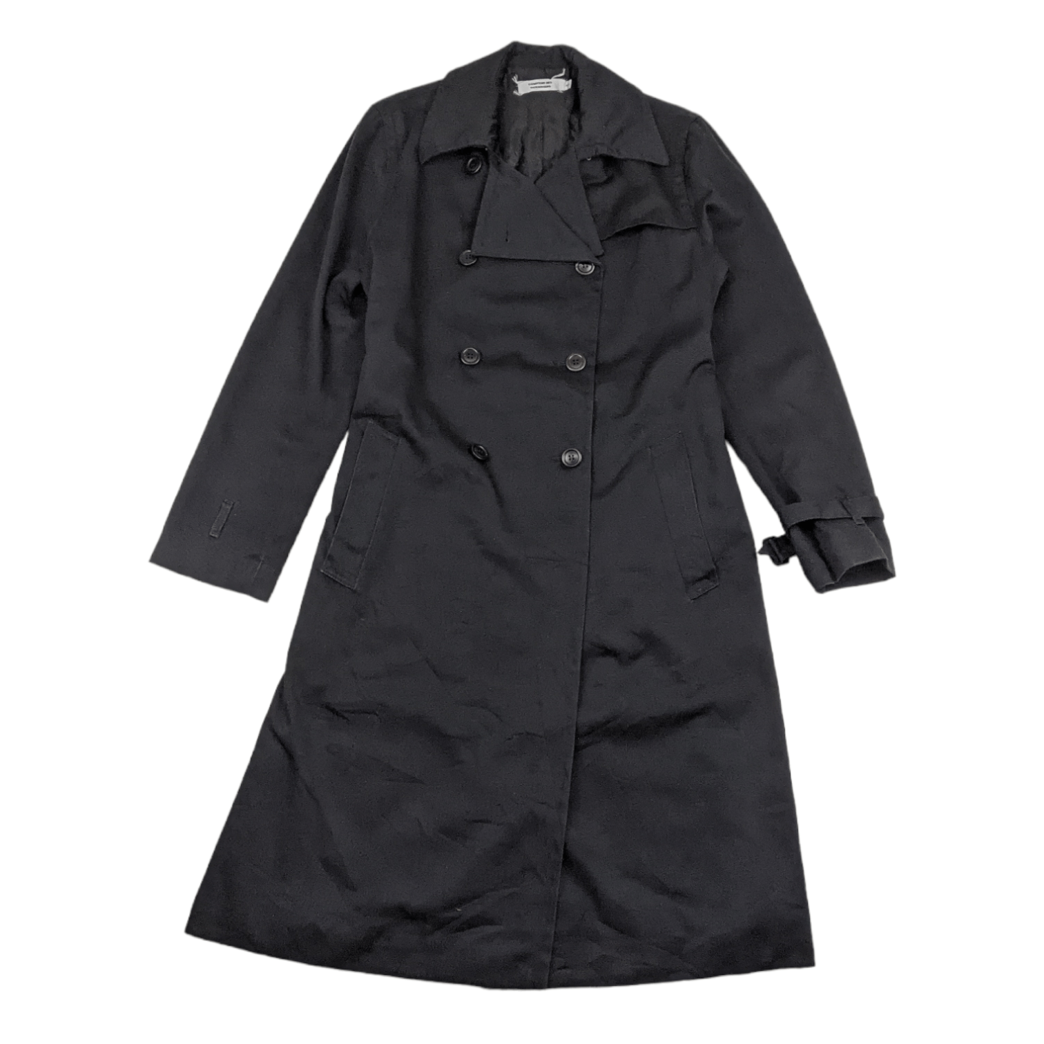Japanese Brand CONTOIR DES COTONNIERS Long Trench Coat Jacket Size M / US 6-8 / IT 42-44 - 2 Thumbnail
