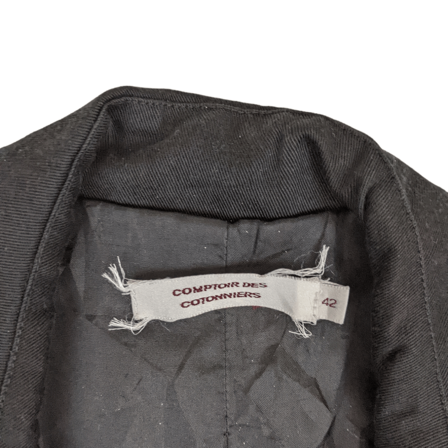 Japanese Brand CONTOIR DES COTONNIERS Long Trench Coat Jacket Size M / US 6-8 / IT 42-44 - 9 Thumbnail