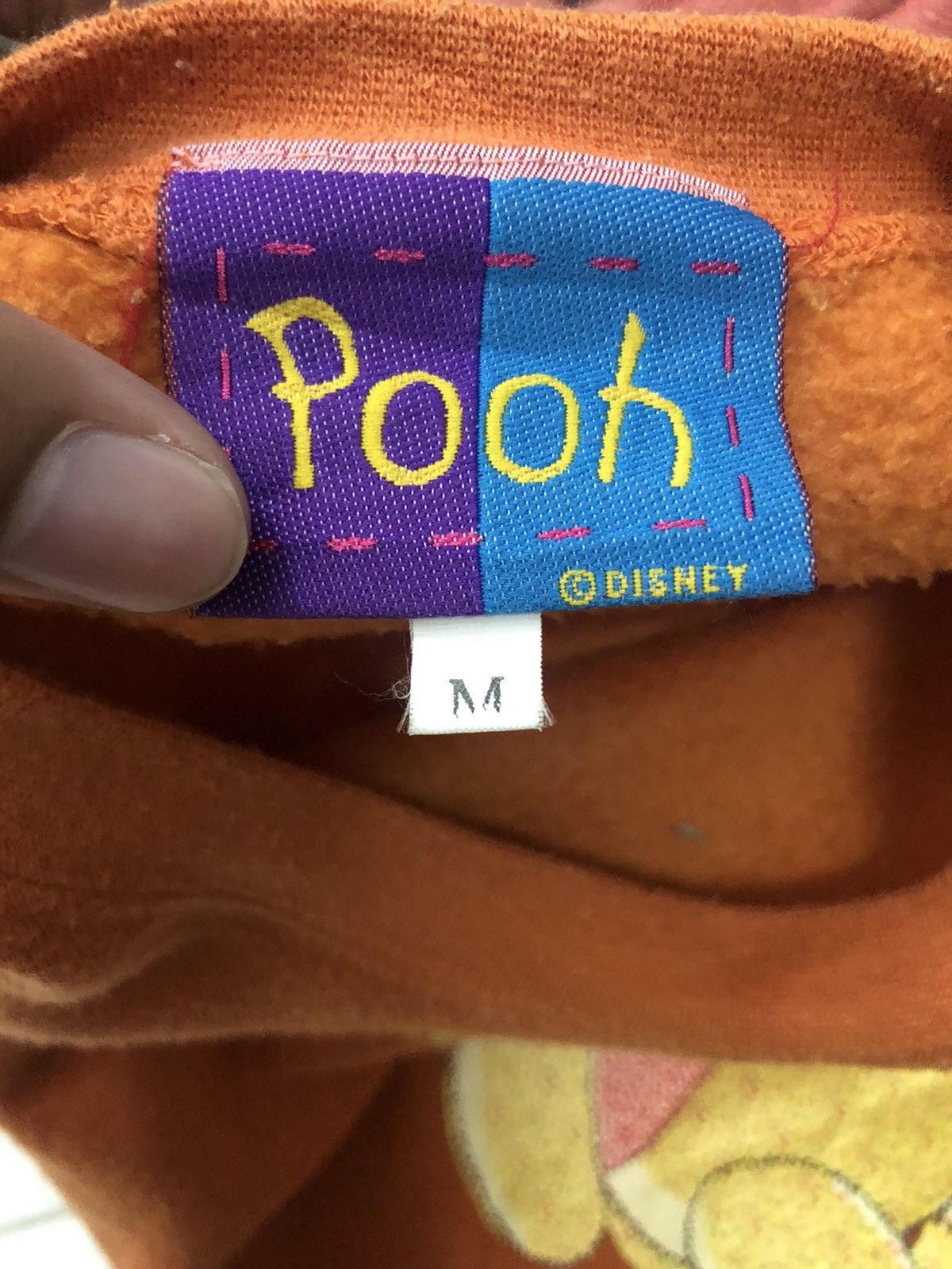 Cartoon Network × Disney × Vintage Vintage Disney Pooh Big Logo Sweatshirt Size US M / EU 48-50 / 2 - 9 Thumbnail