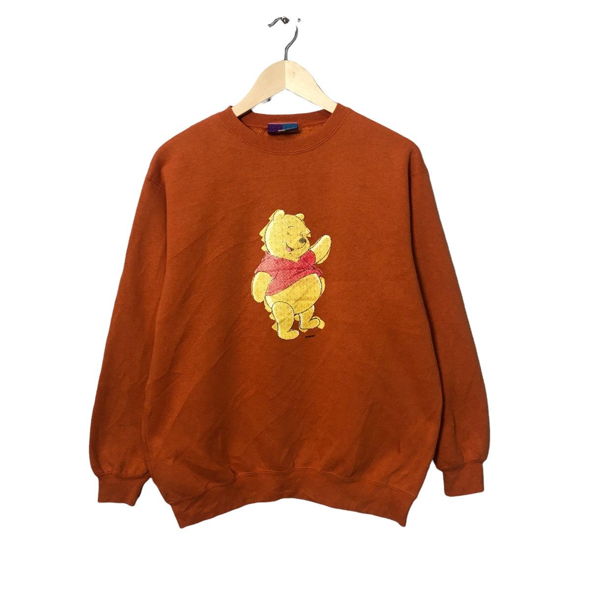 Cartoon Network × Disney × Vintage Vintage Disney Pooh Big Logo Sweatshirt Size US M / EU 48-50 / 2 - 1 Thumbnail