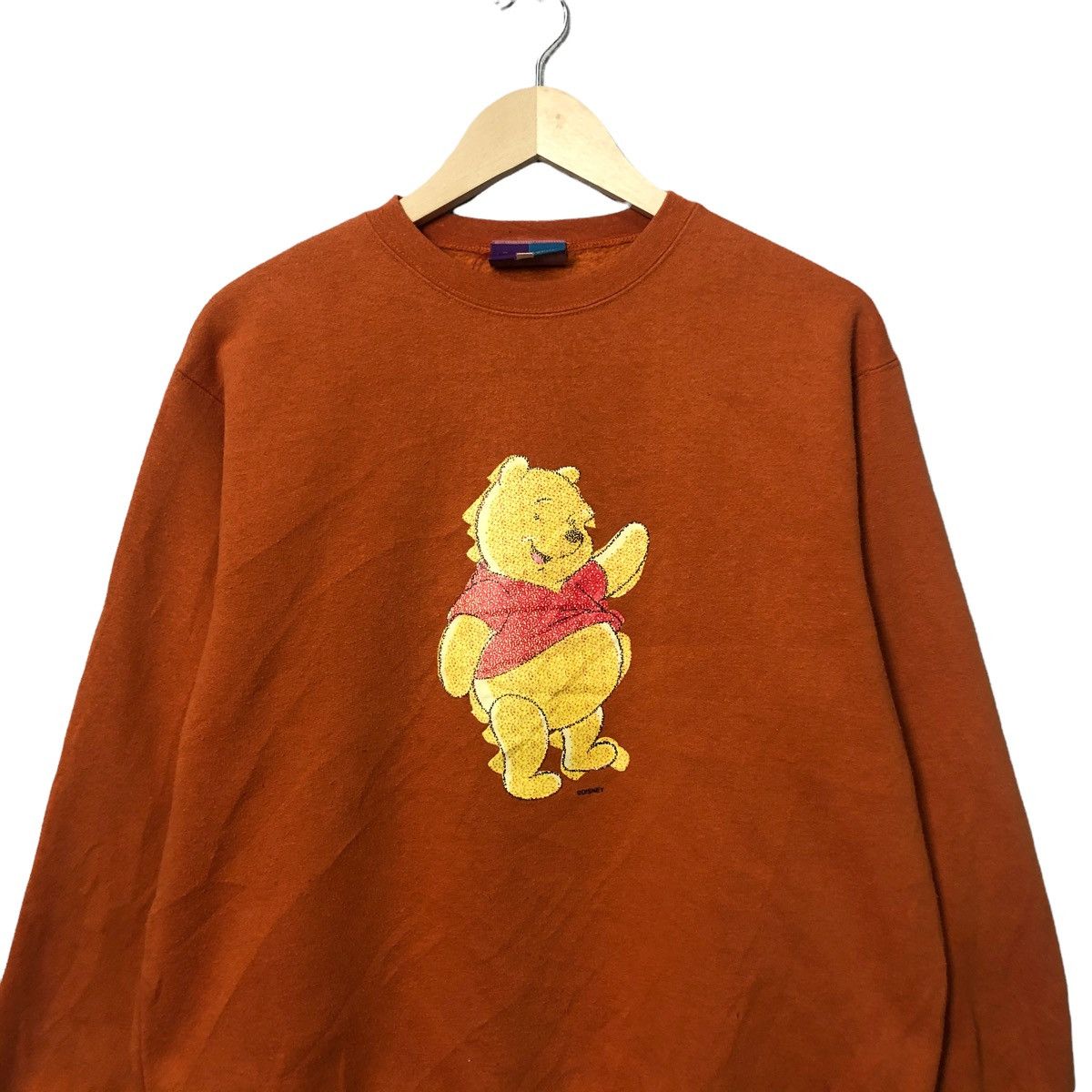 Cartoon Network × Disney × Vintage Vintage Disney Pooh Big Logo Sweatshirt Size US M / EU 48-50 / 2 - 4 Thumbnail