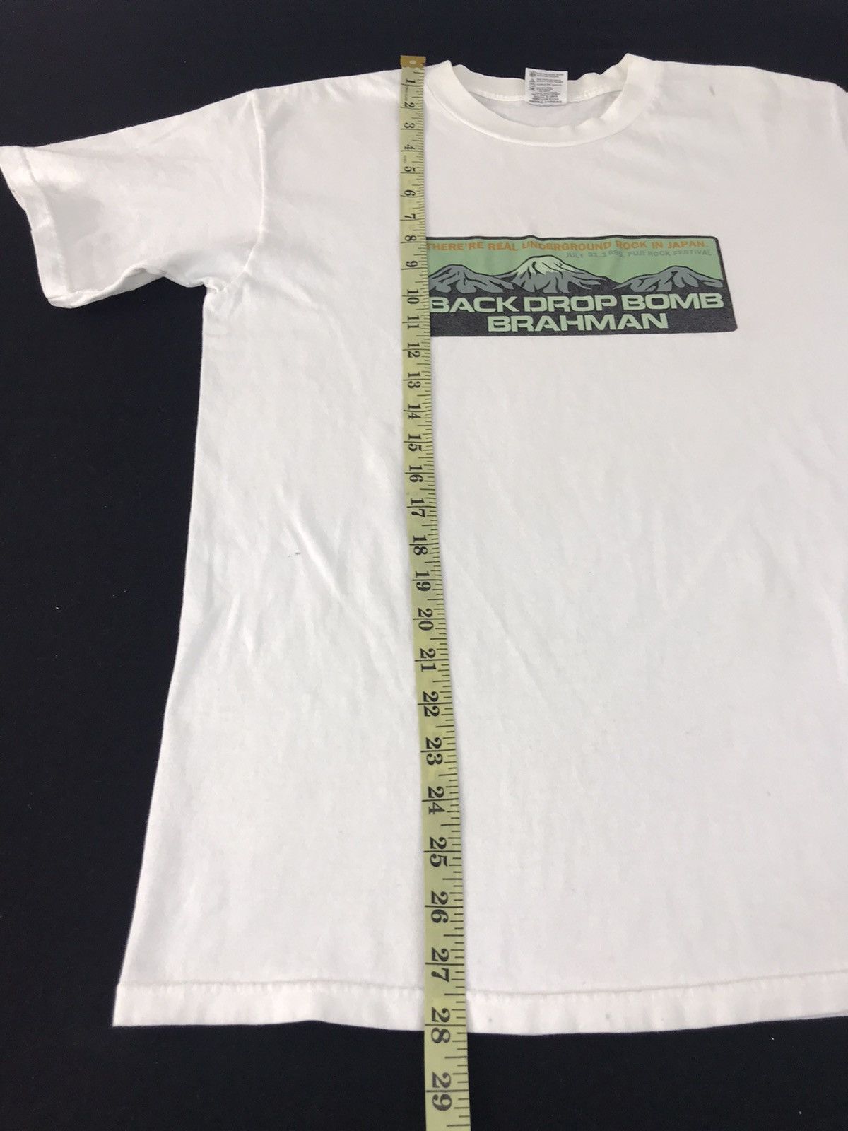 Band Tees × Japanese Brand × Vintage Vintage 90s Brahman Backdrop Bomb Fuji Rock Fest Tour 99 Size US L / EU 52-54 / 3 - 7 Thumbnail