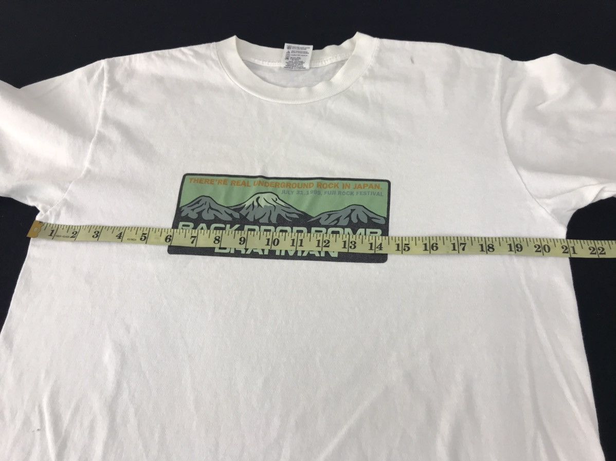 Band Tees × Japanese Brand × Vintage Vintage 90s Brahman Backdrop Bomb Fuji Rock Fest Tour 99 Size US L / EU 52-54 / 3 - 6 Thumbnail