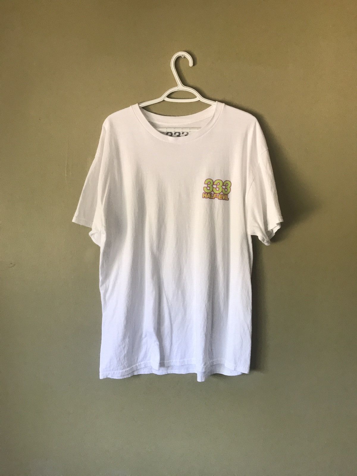 Half Evil Half evil 333 logo tee Size US XL / EU 56 / 4 - 1 Thumbnail