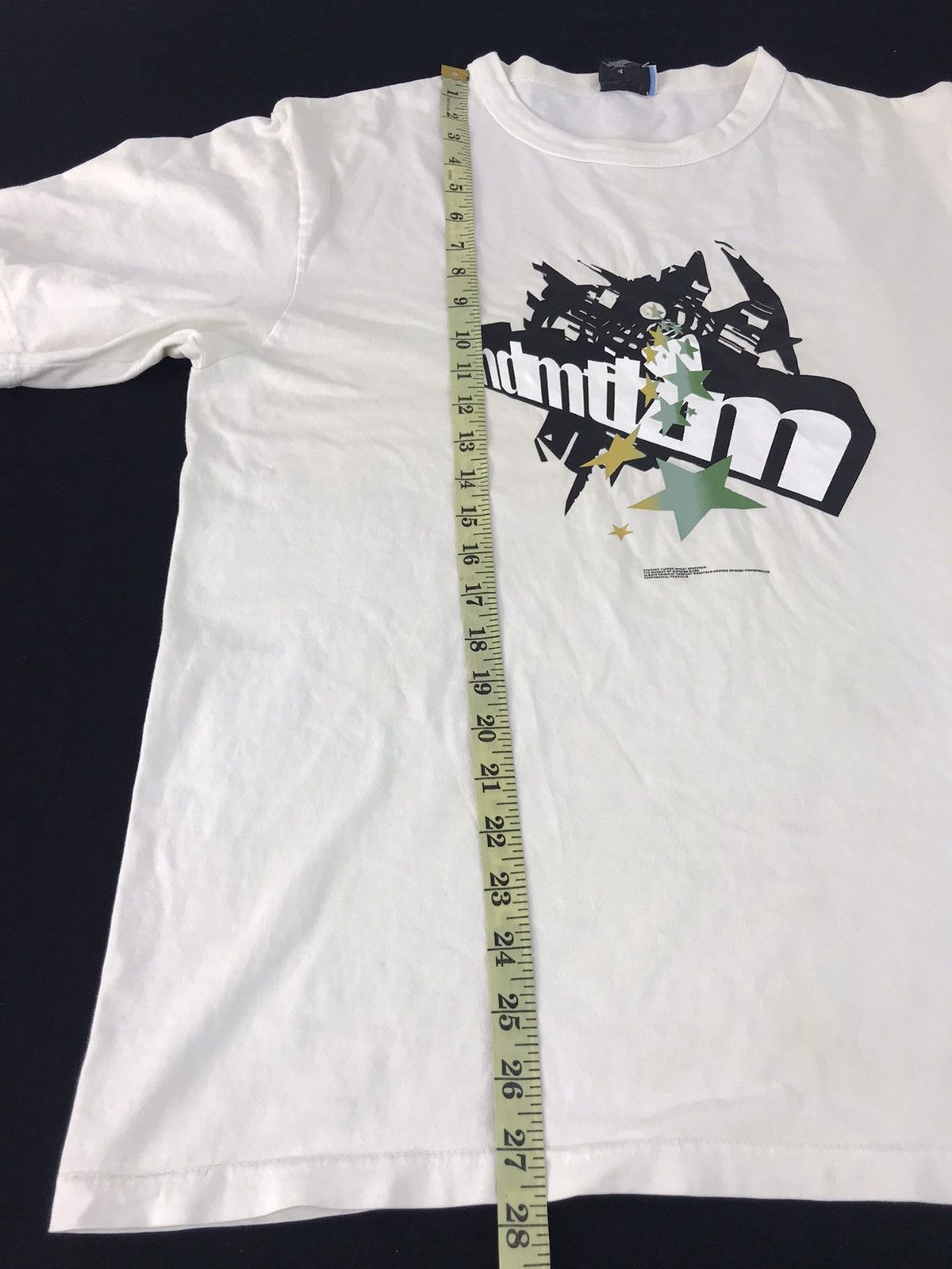 Japanese Brand × Vintage Scanner Fmdmttzm Large Impact Spectrum Crew Tee Size US L / EU 52-54 / 3 - 10 Thumbnail