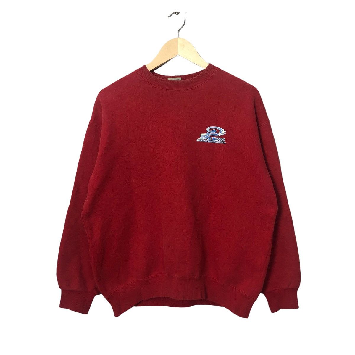 Japanese Brand Vintage Piko Hawaiian Longboard Wear Big Logo Sweatshirt Size US L / EU 52-54 / 3 - 2 Thumbnail