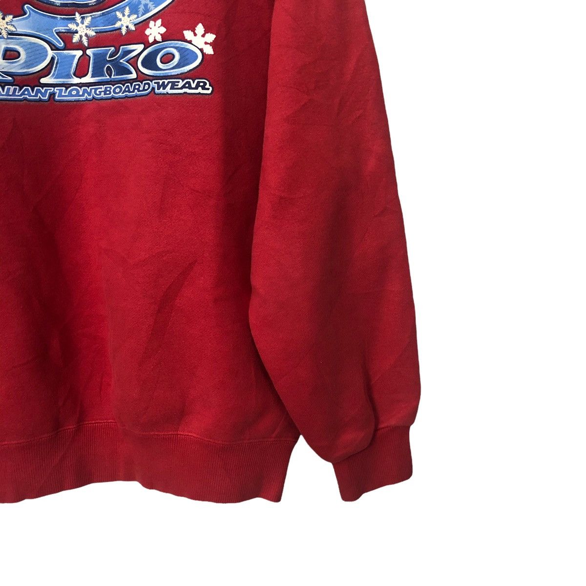 Japanese Brand Vintage Piko Hawaiian Longboard Wear Big Logo Sweatshirt Size US L / EU 52-54 / 3 - 6 Thumbnail