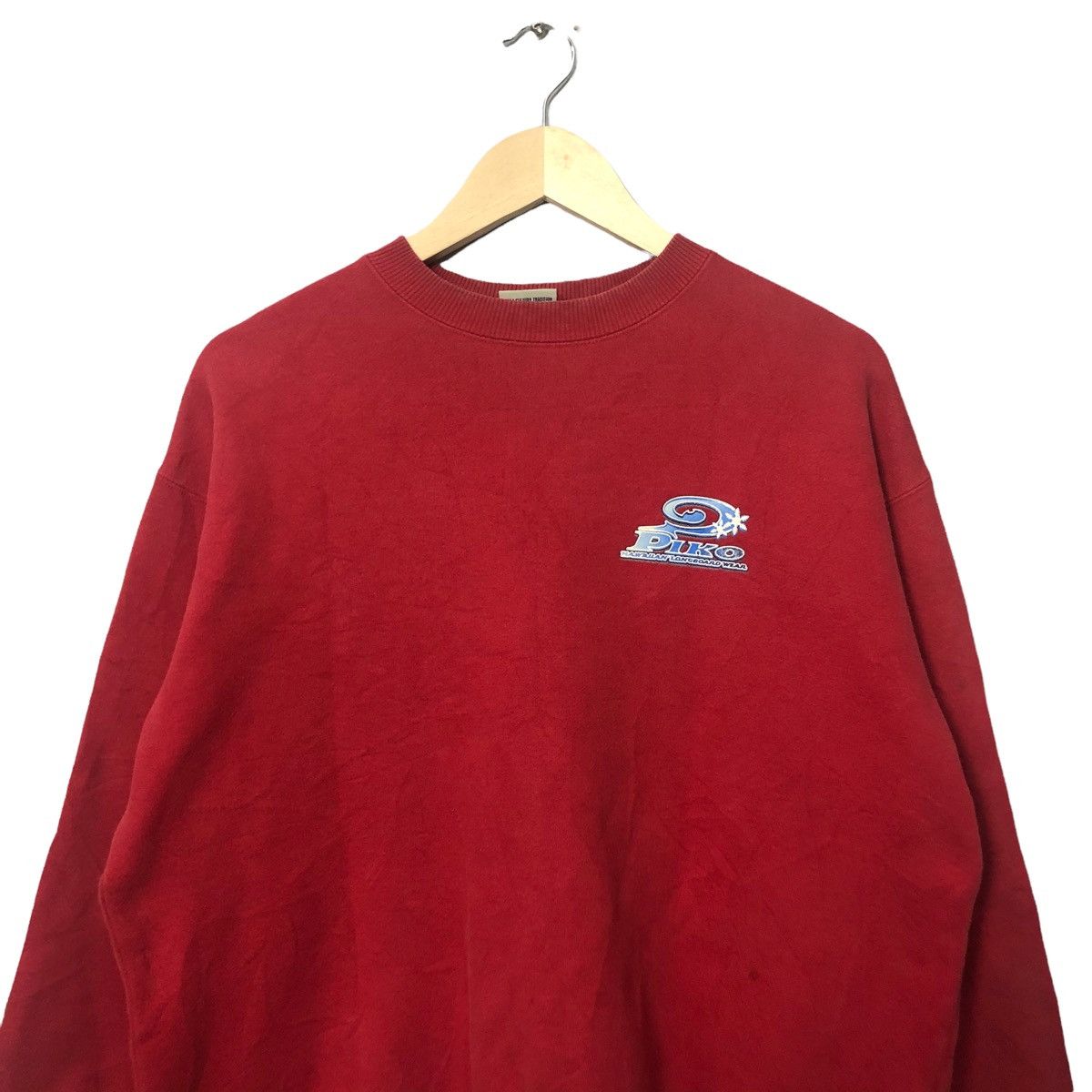 Japanese Brand Vintage Piko Hawaiian Longboard Wear Big Logo Sweatshirt Size US L / EU 52-54 / 3 - 4 Thumbnail