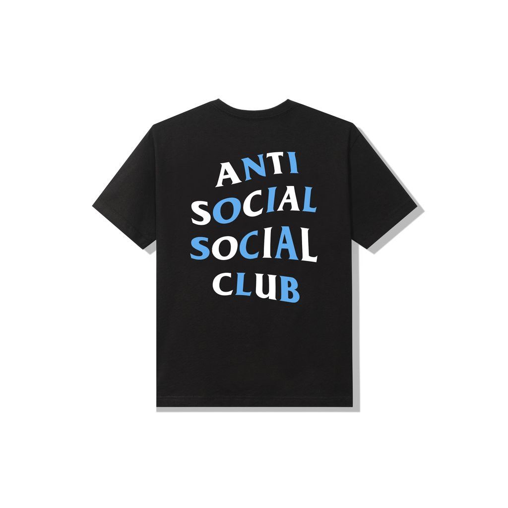 Anti Social Social Club DS White Blue ASSC Enrolled Black Tee Bape Supreme kith FOG Size US M / EU 48-50 / 2 - 6 Thumbnail