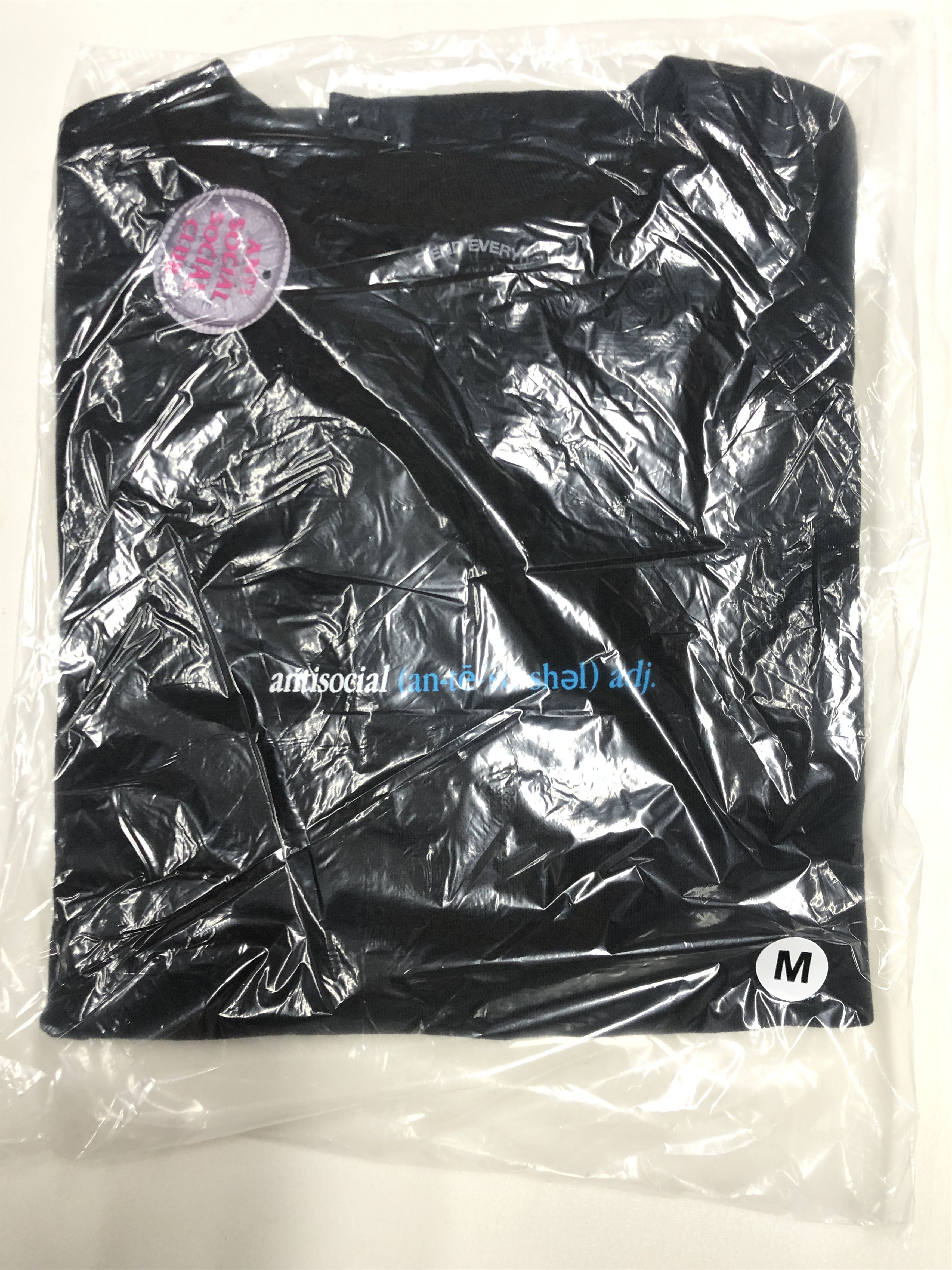 Anti Social Social Club DS White Blue ASSC Enrolled Black Tee Bape Supreme kith FOG Size US M / EU 48-50 / 2 - 2 Thumbnail