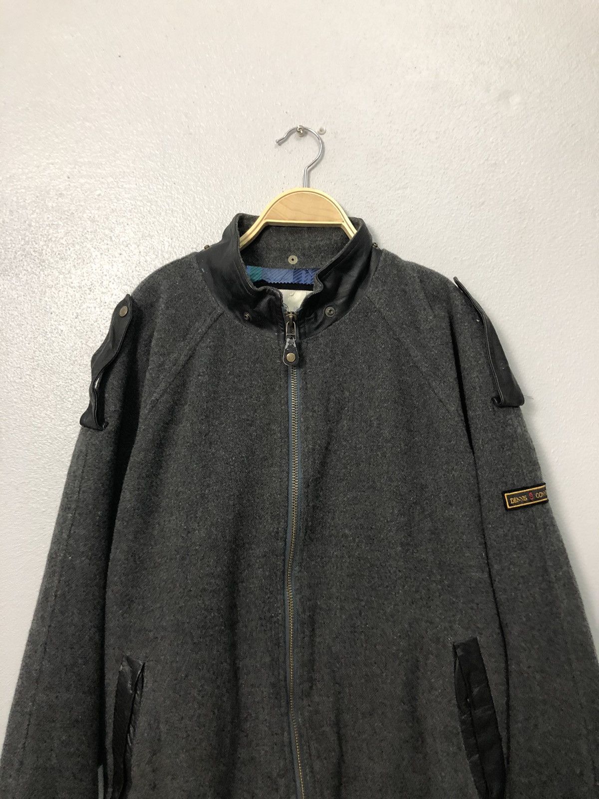 Japanese Brand Vintage Dennis Conner Zipper Ups Wool Jacket Size US XXL / EU 58 / 5 - 4 Thumbnail