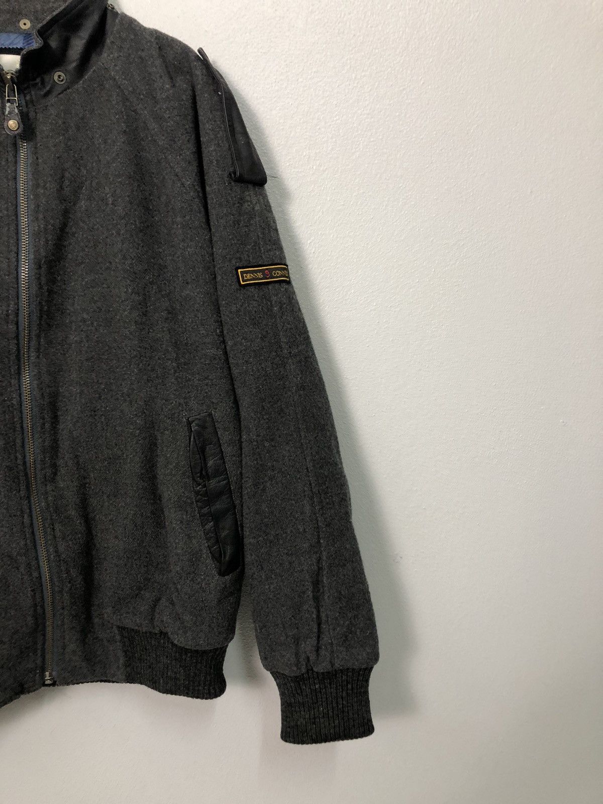 Japanese Brand Vintage Dennis Conner Zipper Ups Wool Jacket Size US XXL / EU 58 / 5 - 2 Thumbnail