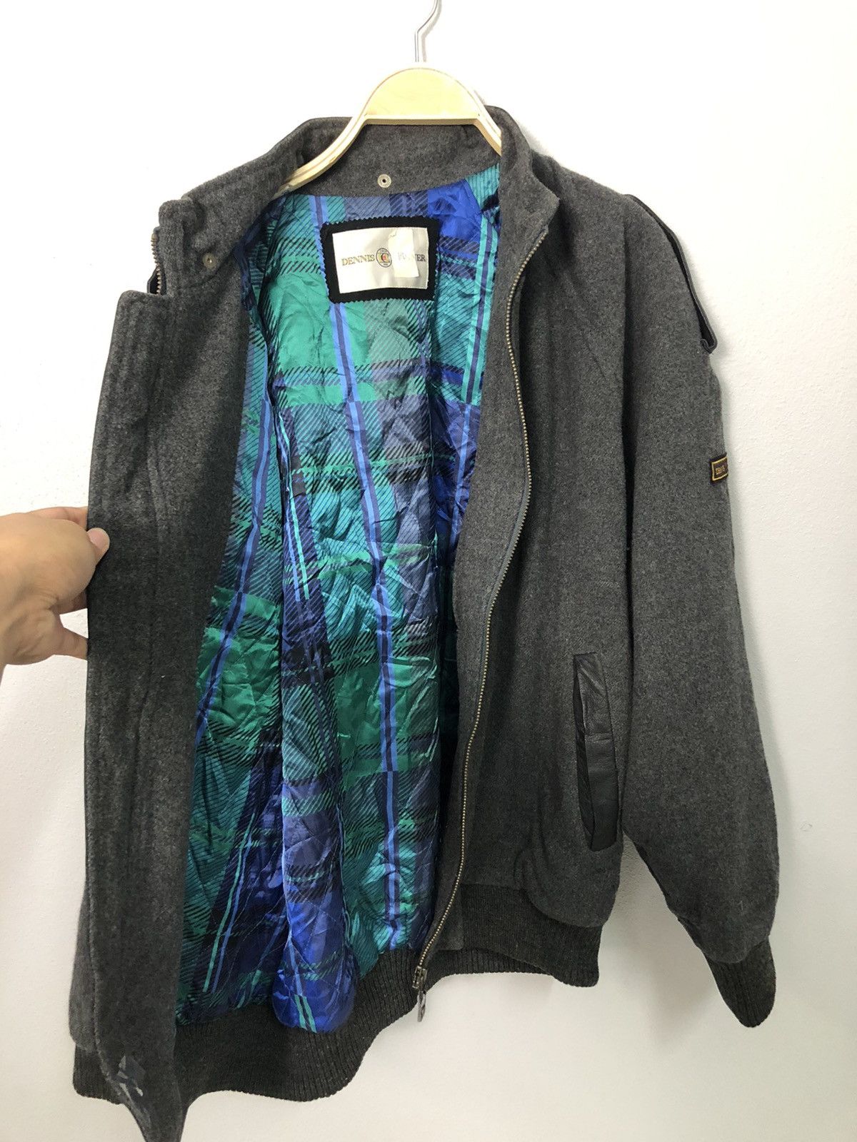 Japanese Brand Vintage Dennis Conner Zipper Ups Wool Jacket Size US XXL / EU 58 / 5 - 5 Thumbnail