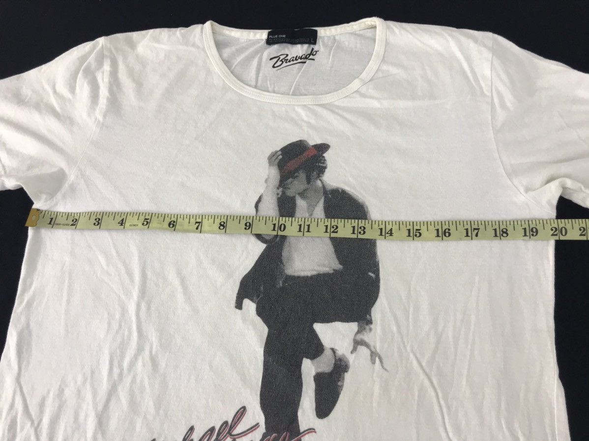Michael Jackson × Plus One Clothing Vintage Plus One Bravado Dancing Michael Jackson Logo Size US M / EU 48-50 / 2 - 8 Thumbnail
