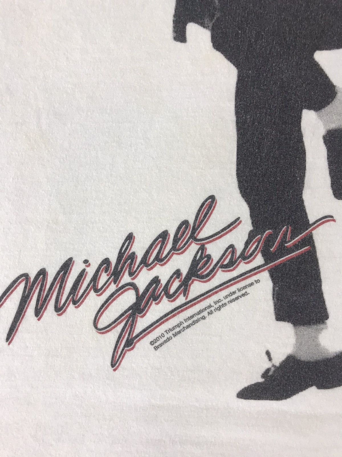 Michael Jackson × Plus One Clothing Vintage Plus One Bravado Dancing Michael Jackson Logo Size US M / EU 48-50 / 2 - 4 Thumbnail