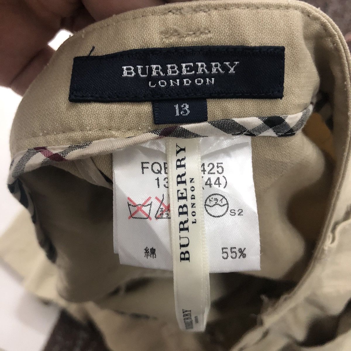 Burberry Vintage Burberry London Pants W31 L39 Size US 31 - 9 Thumbnail