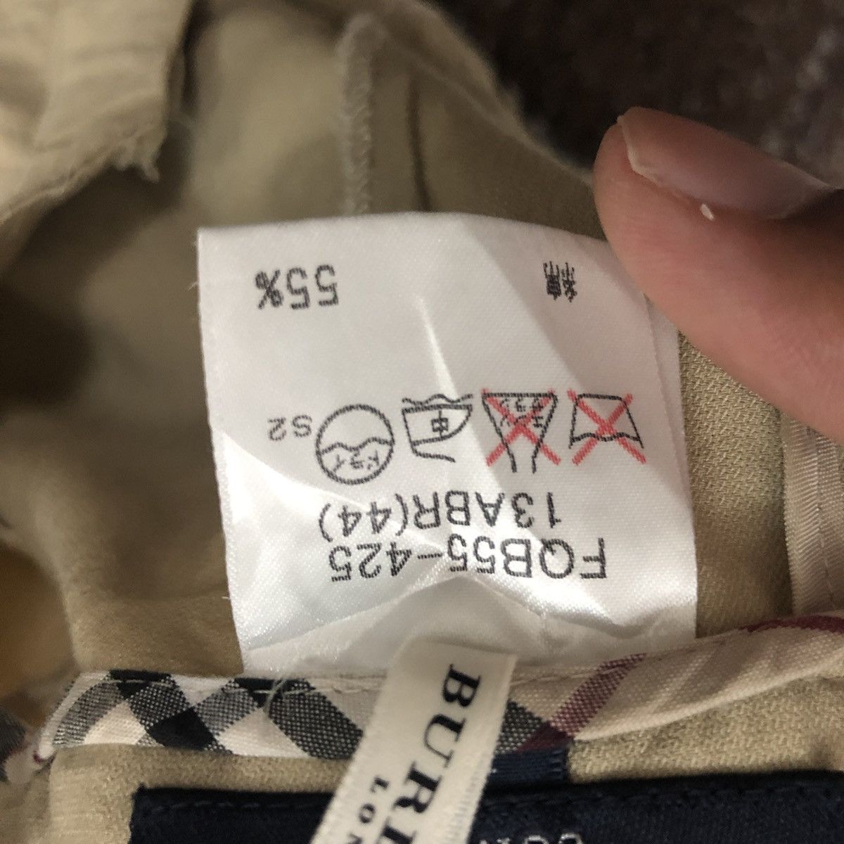 Burberry Vintage Burberry London Pants W31 L39 Size US 31 - 10 Thumbnail
