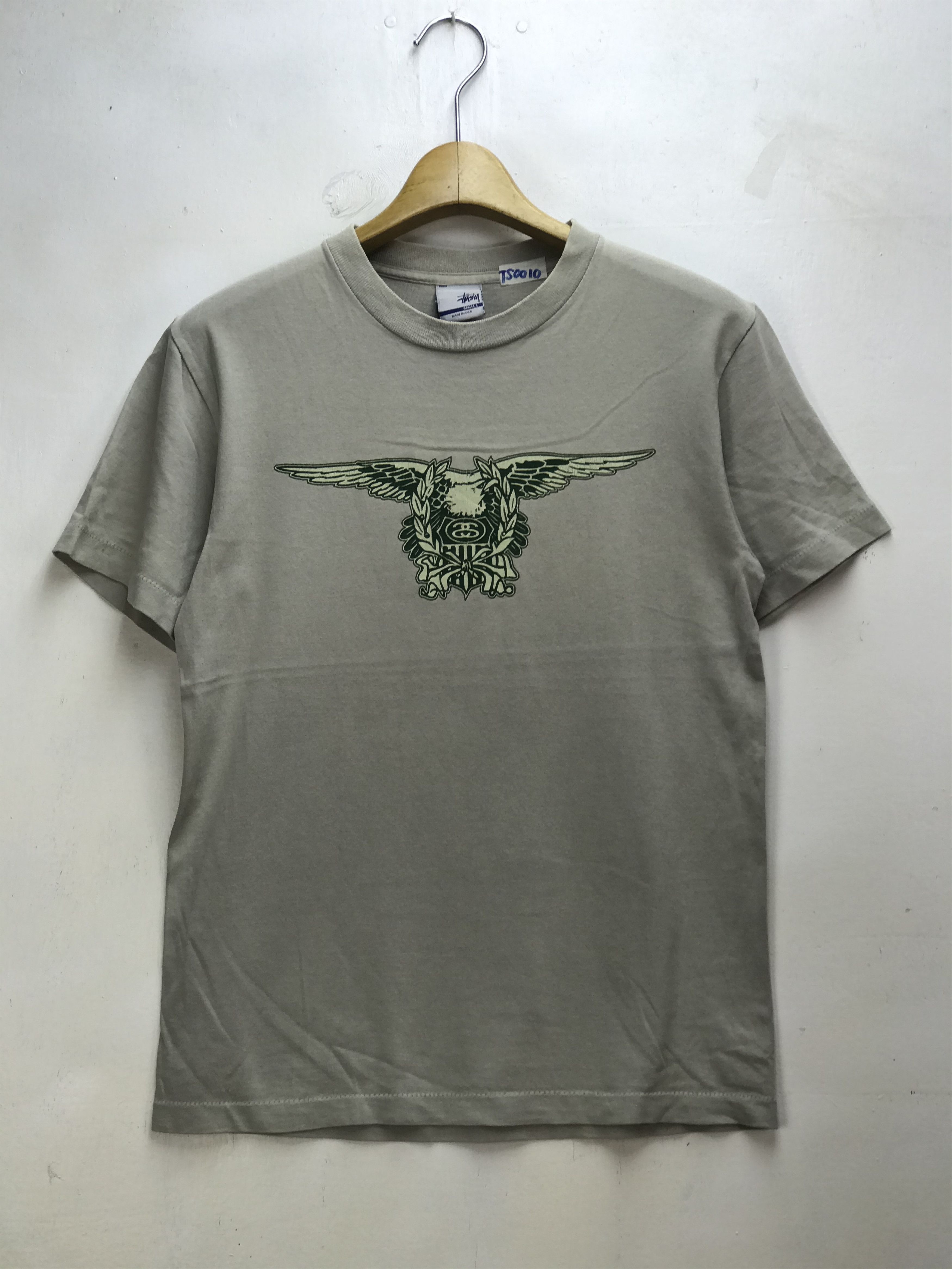 image of Stussy Eagle Logo in Green, Men's (Size Small)