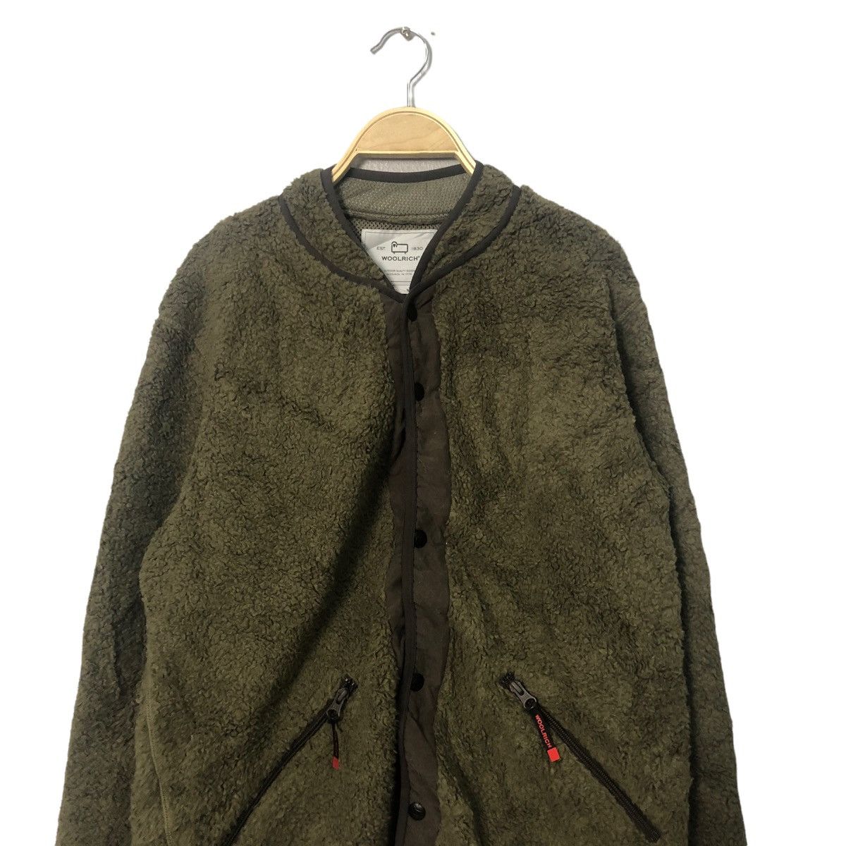 Woolrich Woolen Mills Vintage Woolrich Button Ups Fleece Sherpa Jacket Size US M / EU 48-50 / 2 - 4 Thumbnail