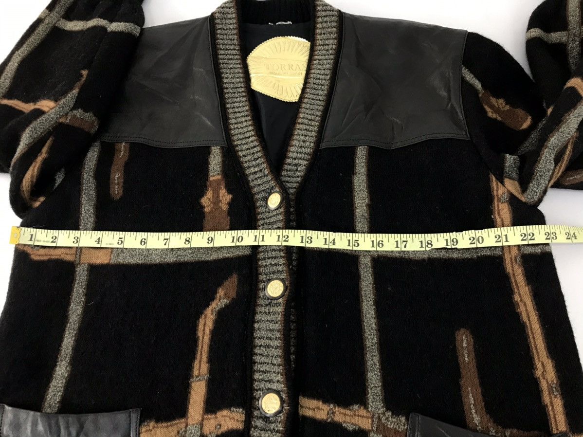 Vintage 90s Torras Made In Spain Knit Jacket Fashion Quilted Inner Size US L / EU 52-54 / 3 - 10 Thumbnail