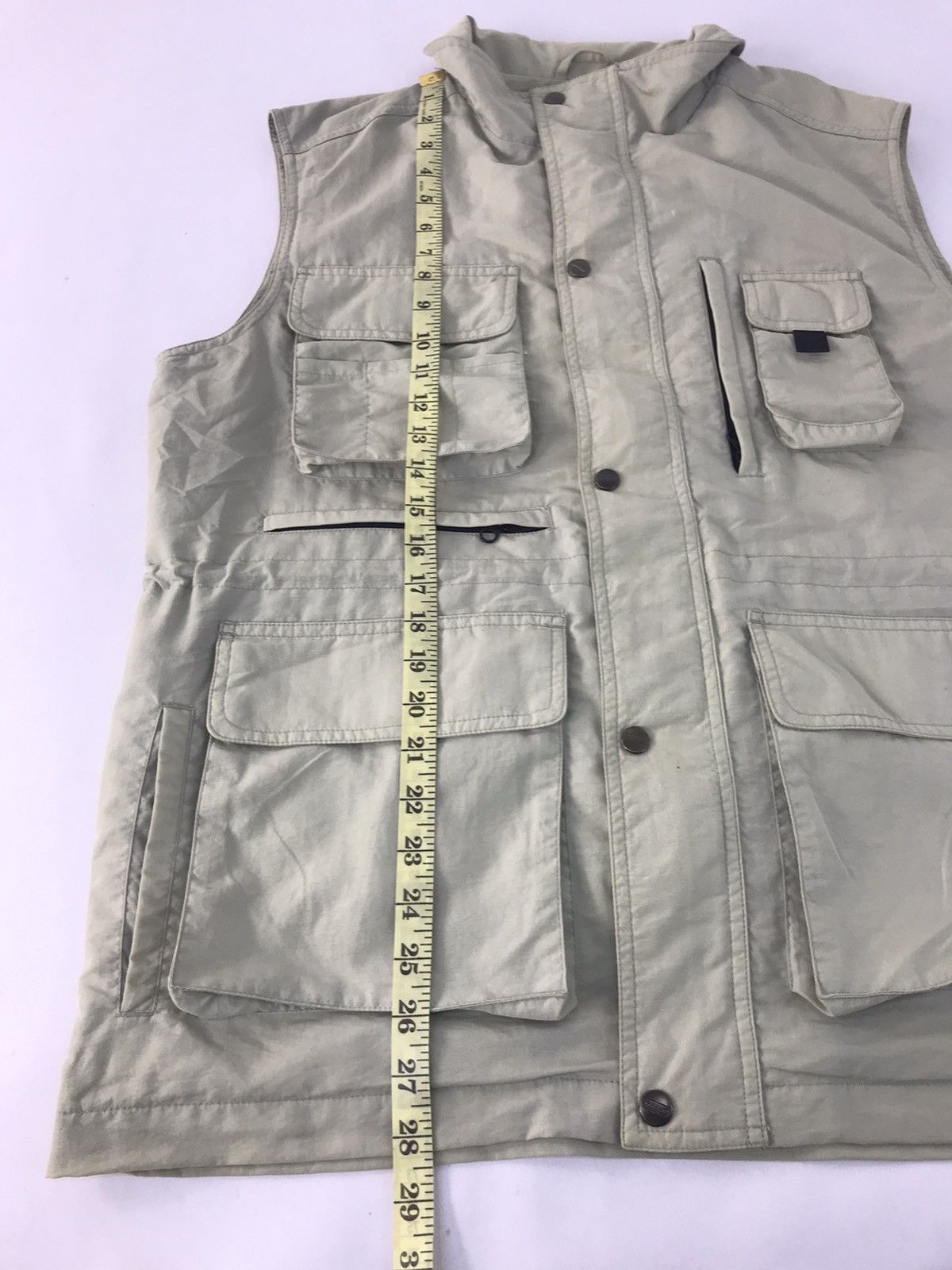 Coleman Coleman Multi Pocket Utility Vest Zipper Snap Button Design Size US XL / EU 56 / 4 - 10 Thumbnail