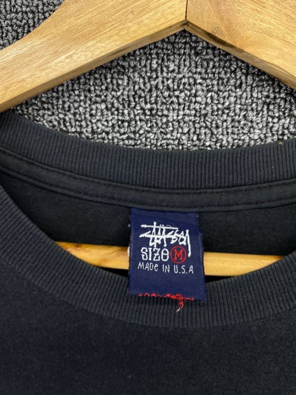 Stussy Vintage 90s Stussy Spellout Crop Top Tees T Shirts Size M / US 6-8 / IT 42-44 - 7 Thumbnail