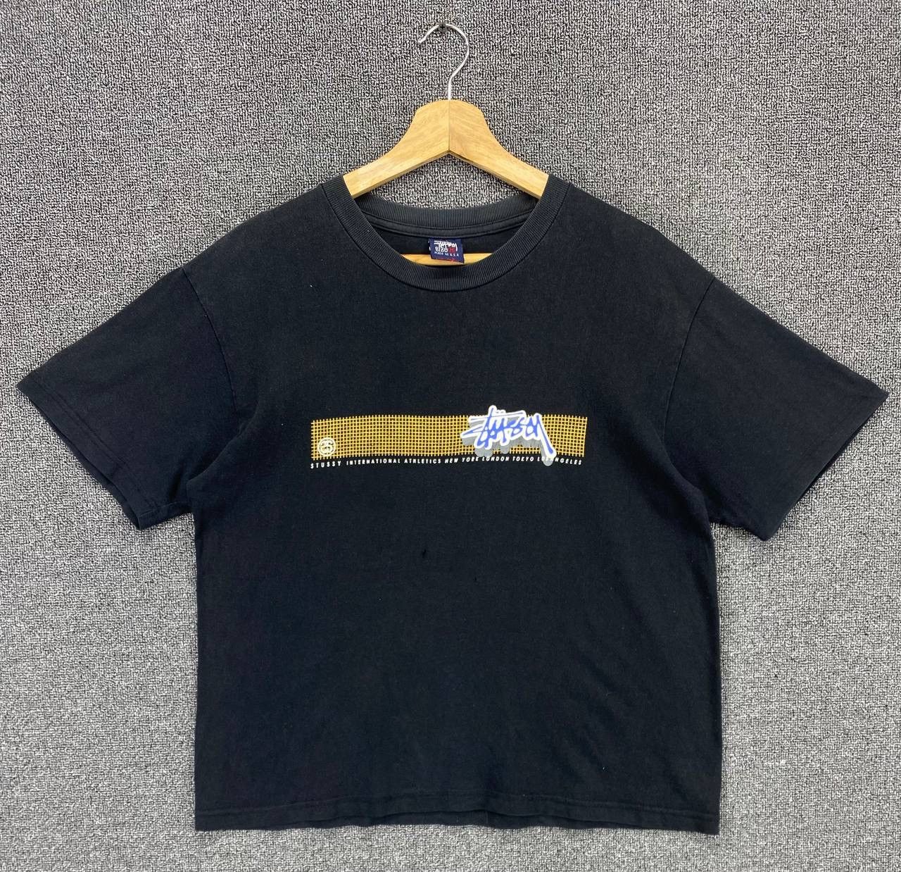 Stussy Vintage 90s Stussy Spellout Crop Top Tees T Shirts Size M / US 6-8 / IT 42-44 - 1 Thumbnail