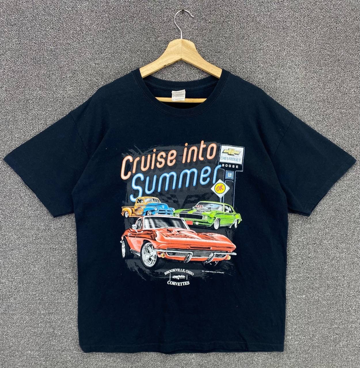 Daytona Vintage Chevrolet Classic Cruise Into Summer Tees T Shirts Size US L / EU 52-54 / 3 - 1 Thumbnail