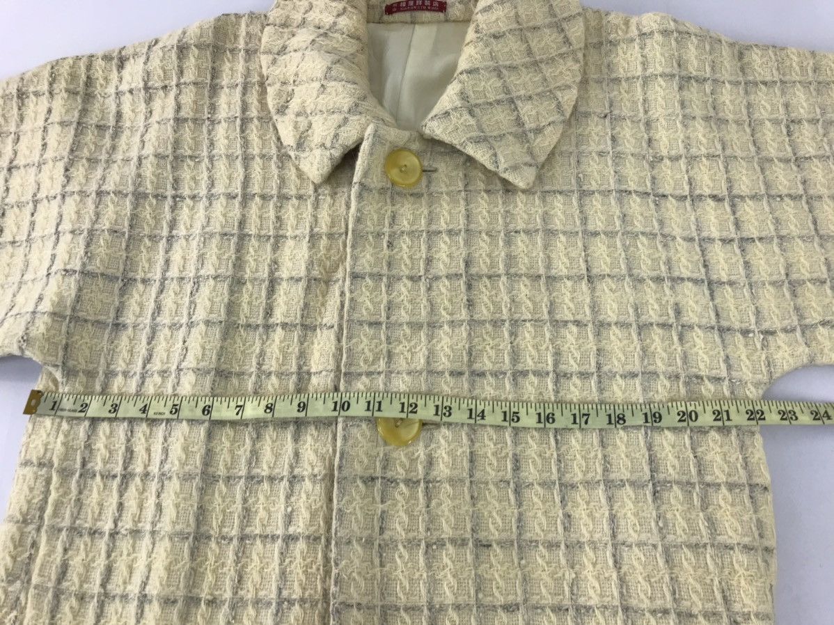 Japanese Brand Plaid Checked Uppawari Wool Button Down Shirt Japanese Brand Size L / US 10 / IT 46 - 8 Thumbnail