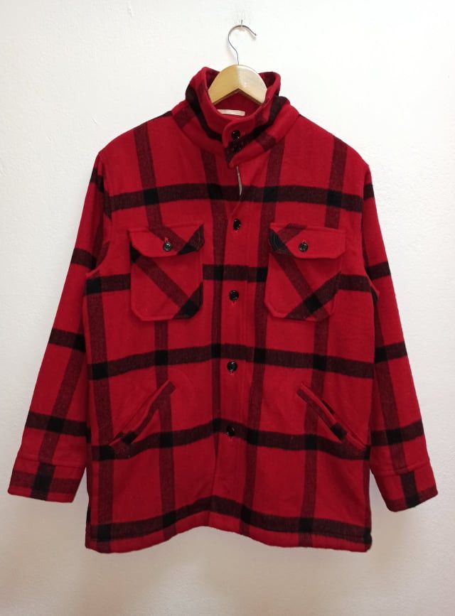 image of Flannel Wool And Nylon By Pacific Trail Multi Pocket in Red, Men's (Size Large)