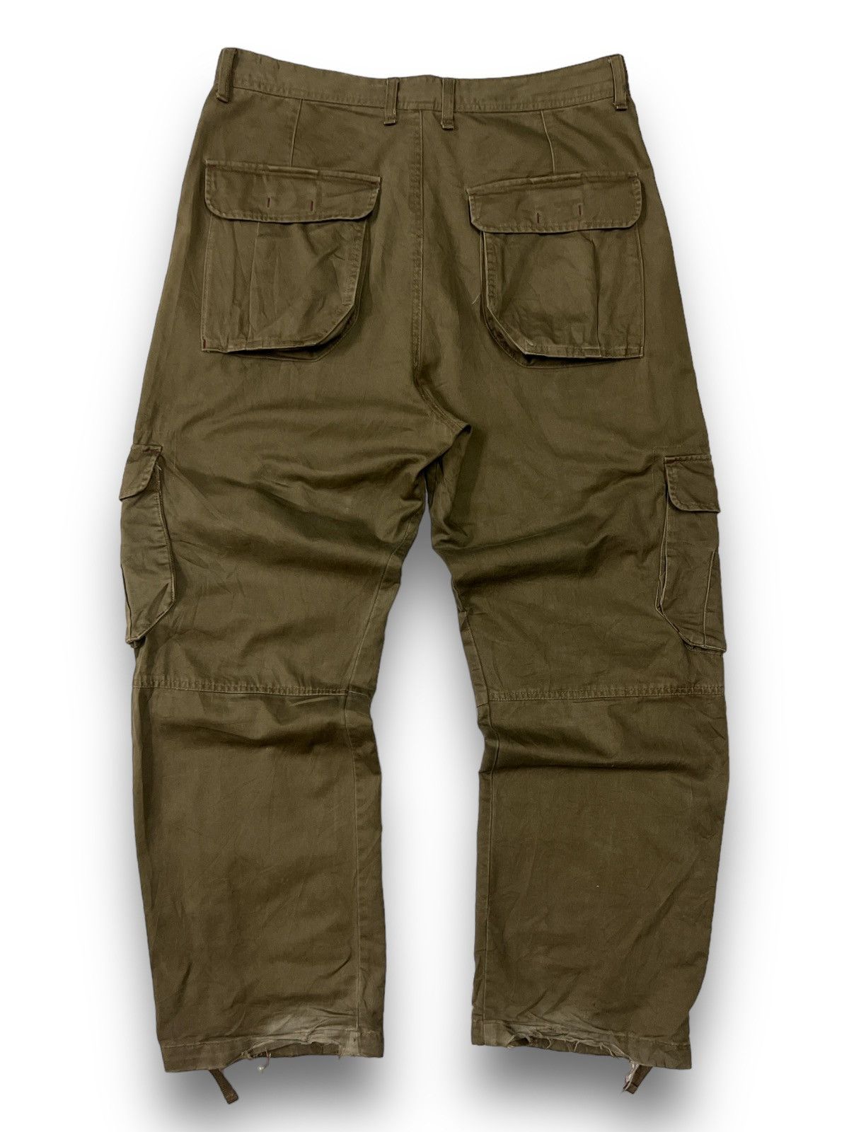 Japanese Brand × Seditionaries 🔥 Vache seditionaries cargo distressed pants Size US 35 - 13 Thumbnail