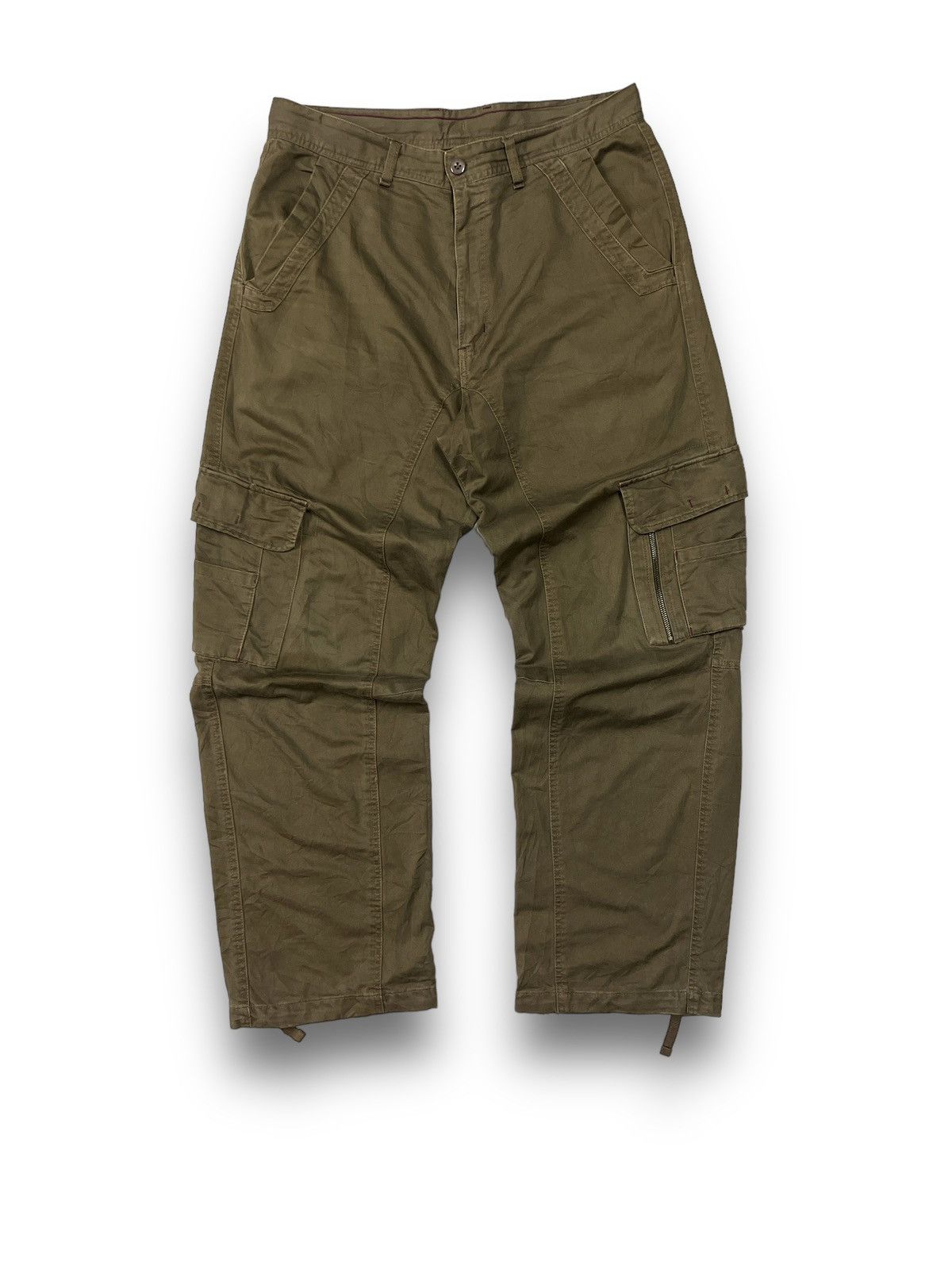 Japanese Brand × Seditionaries 🔥 Vache seditionaries cargo distressed pants Size US 35 - 1 Thumbnail