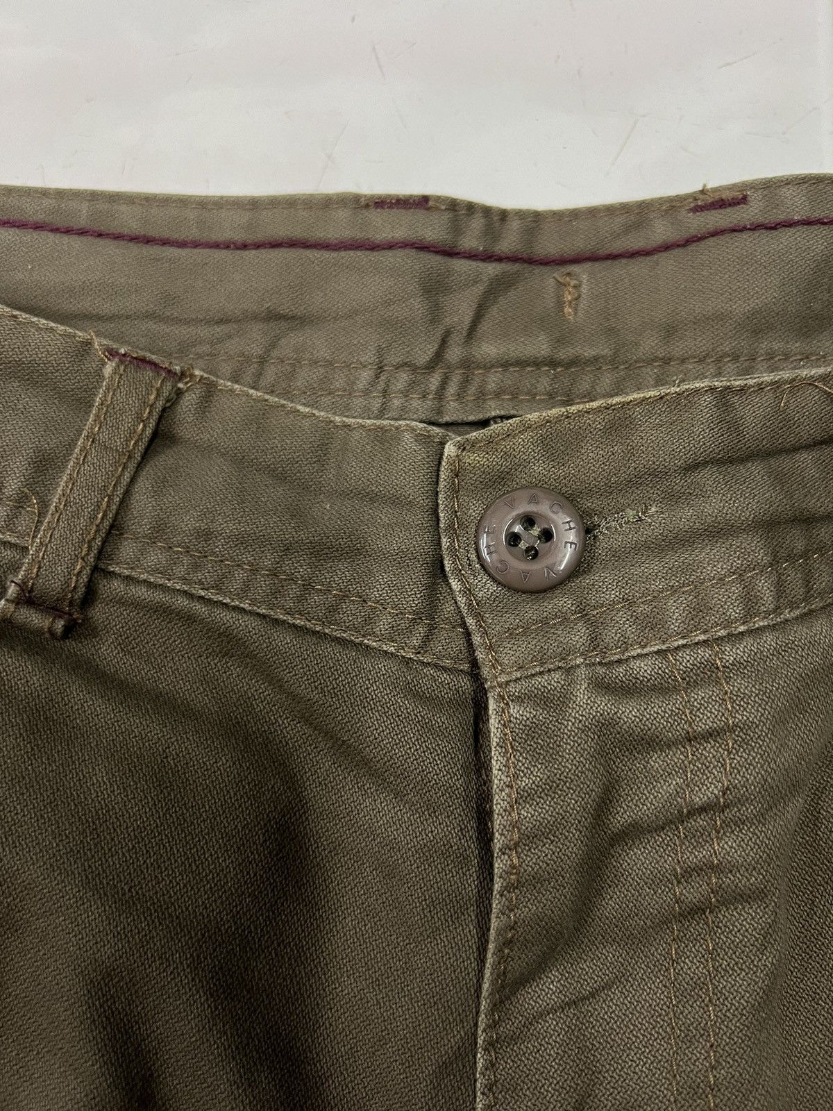Japanese Brand × Seditionaries 🔥 Vache seditionaries cargo distressed pants Size US 35 - 5 Thumbnail