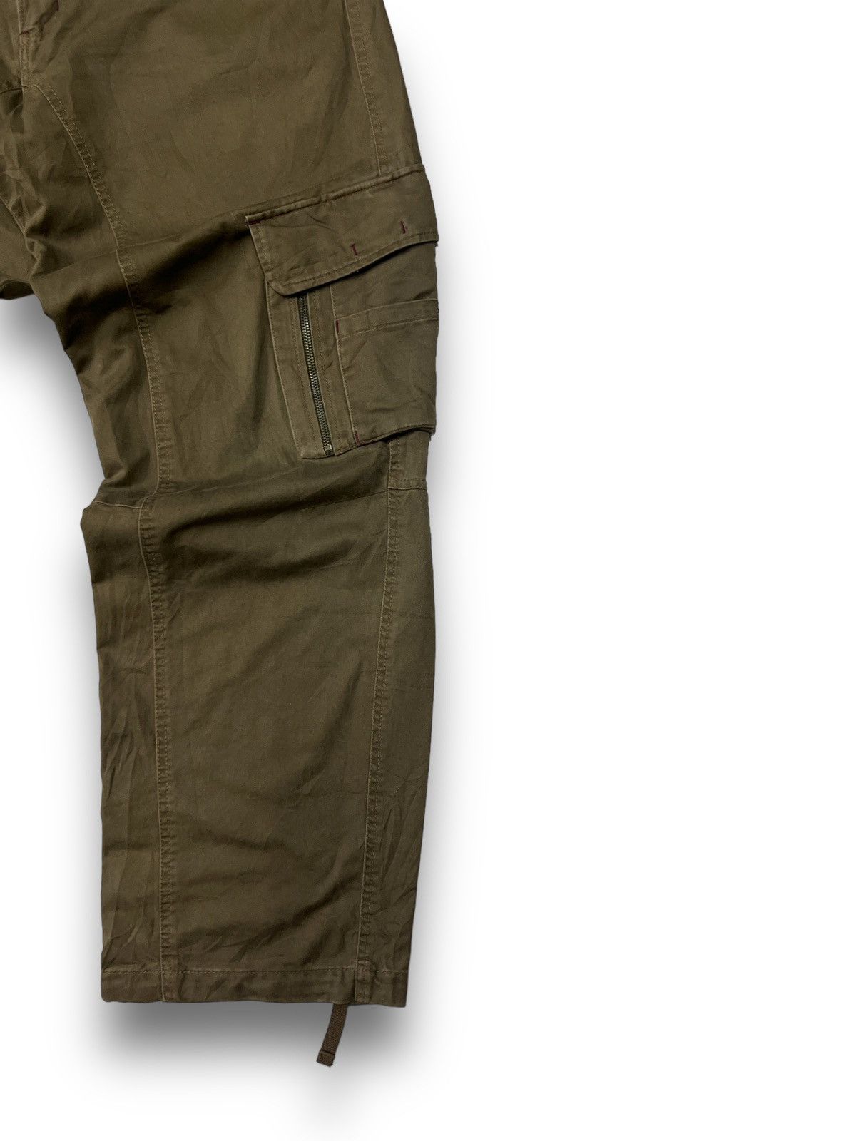 Japanese Brand × Seditionaries 🔥 Vache seditionaries cargo distressed pants Size US 35 - 3 Thumbnail