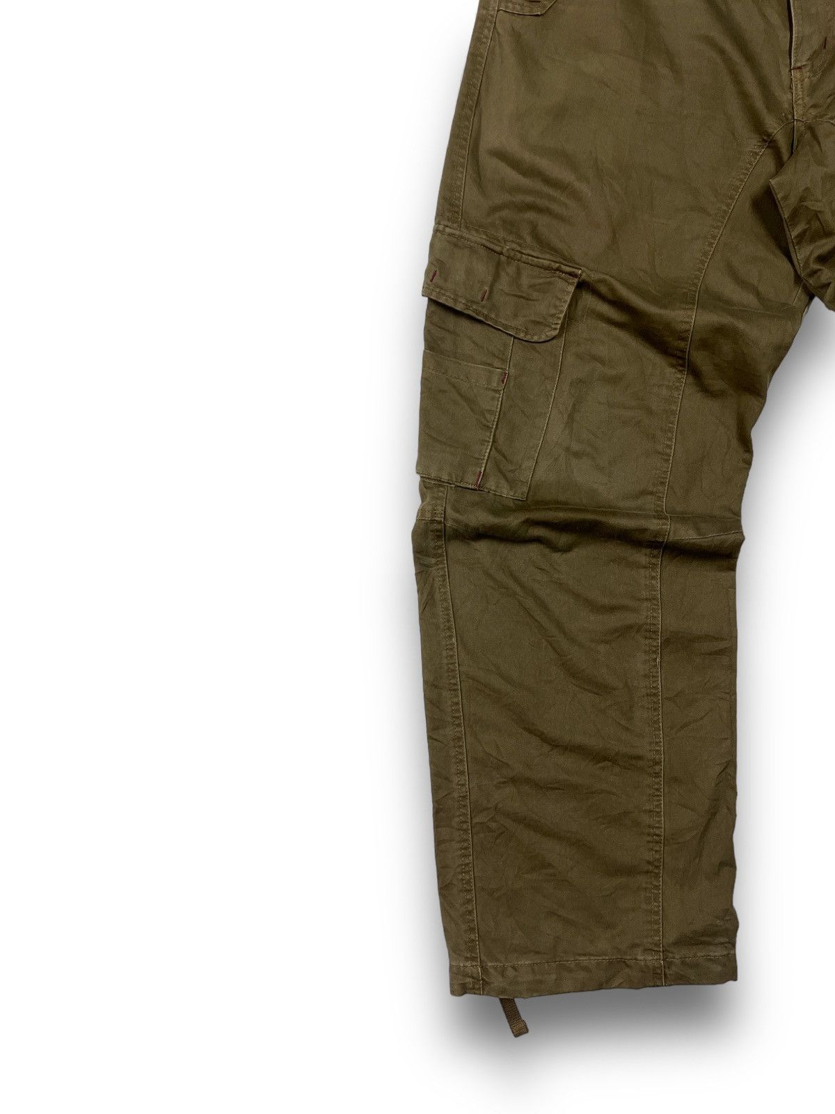 Japanese Brand × Seditionaries 🔥 Vache seditionaries cargo distressed pants Size US 35 - 2 Thumbnail