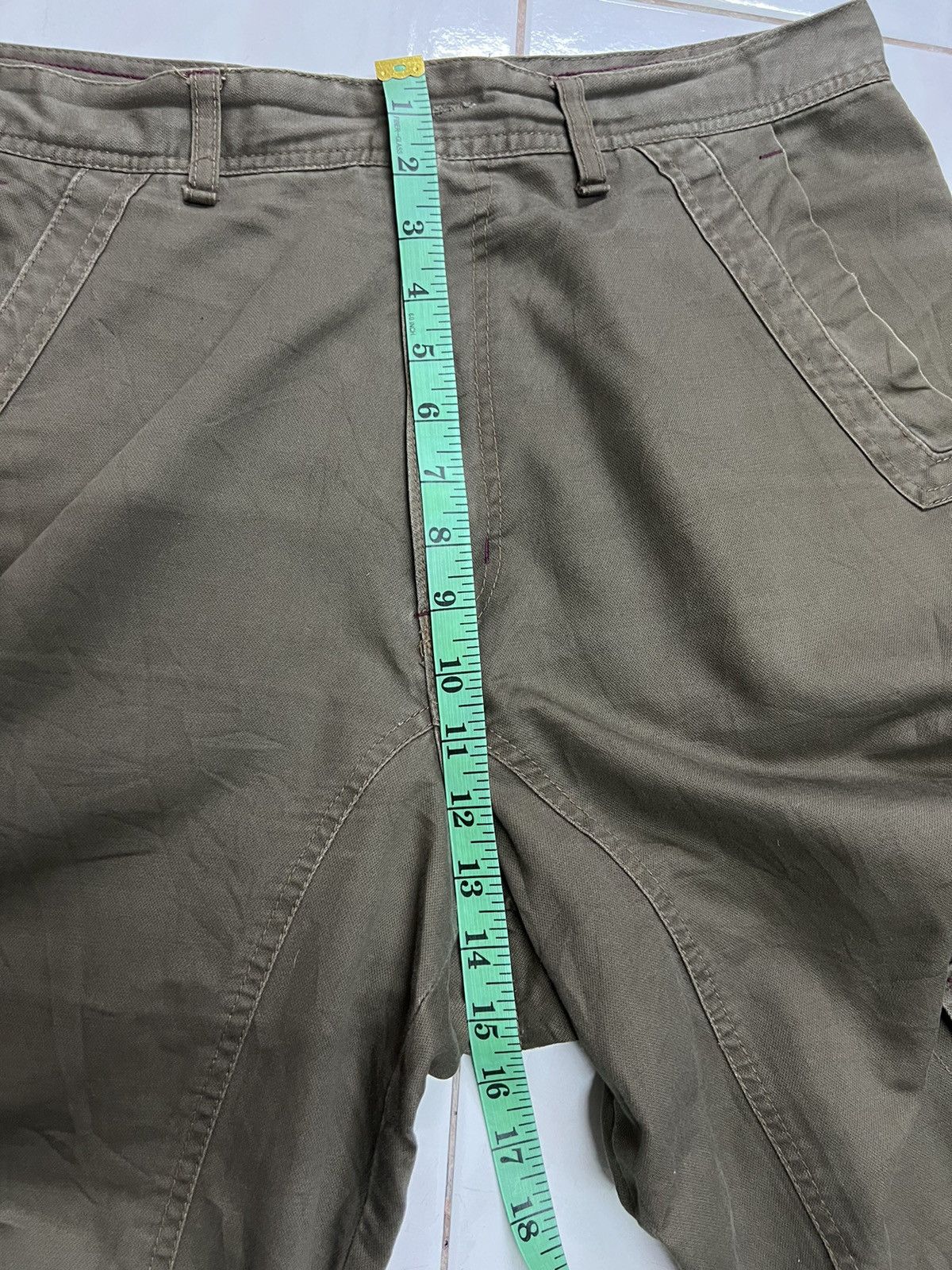 Japanese Brand × Seditionaries 🔥 Vache seditionaries cargo distressed pants Size US 35 - 16 Thumbnail