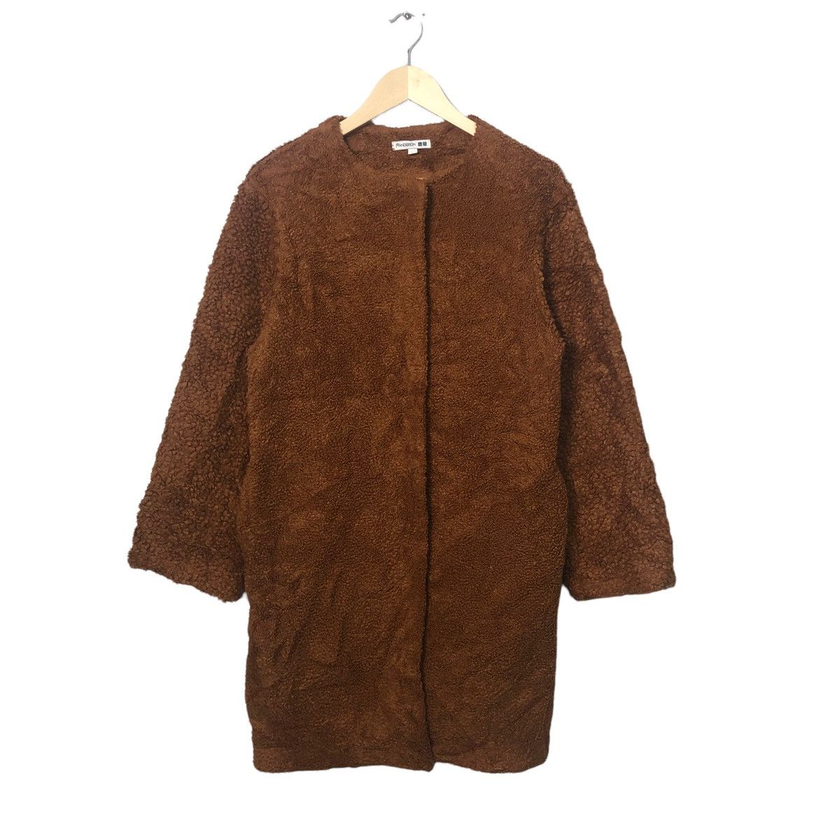 JW Anderson Vintage JW Anderson Uniqlo Button Ups Sherpa Jacket Size US S / EU 44-46 / 1 - 1 Thumbnail
