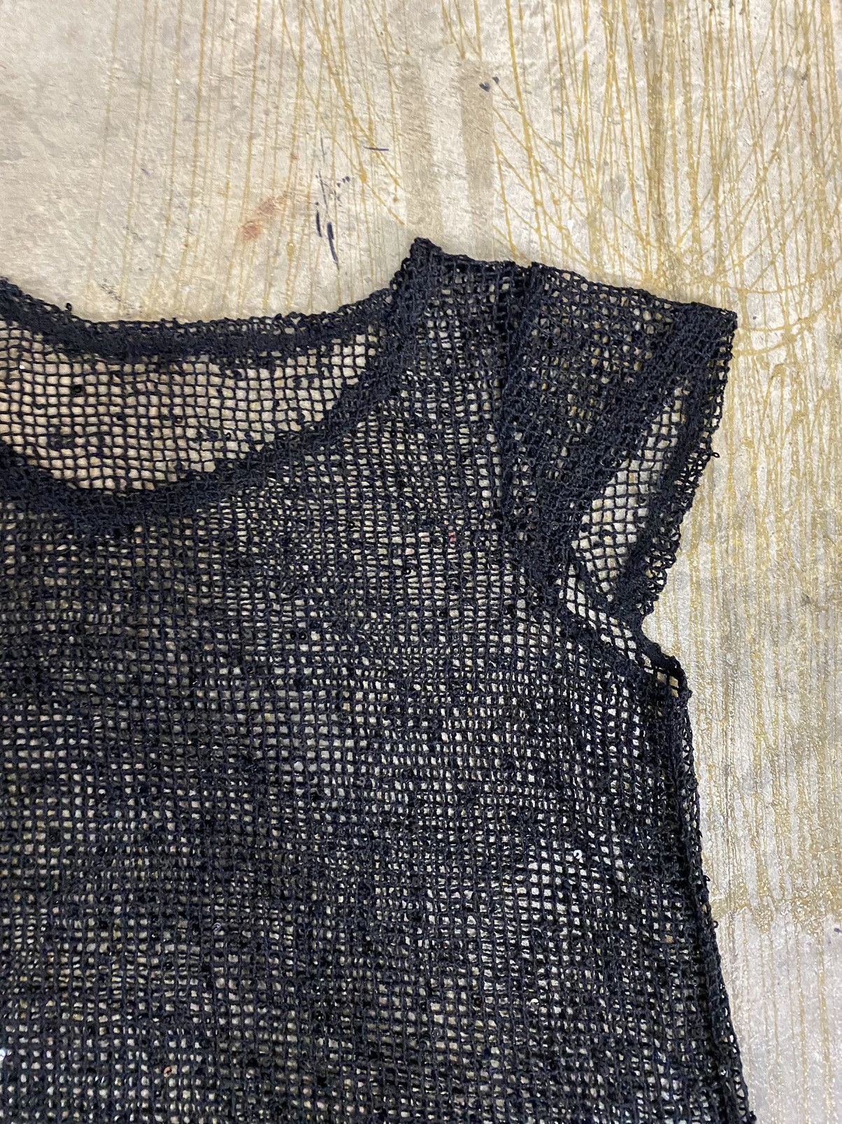 If Six Was Nine × Japanese Brand Vtg Japanese Brand Open Mesh sequin Size M / US 6-8 / IT 42-44 - 4 Thumbnail