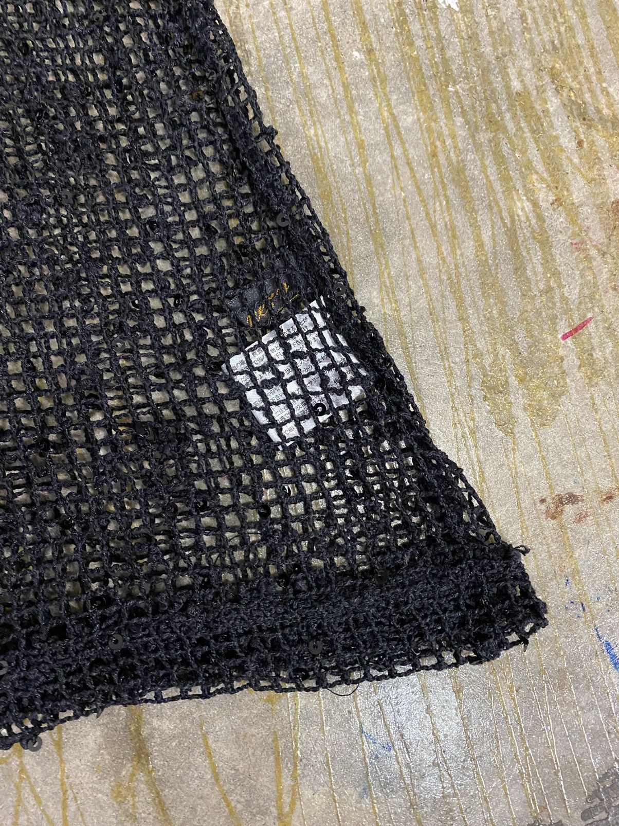 If Six Was Nine × Japanese Brand Vtg Japanese Brand Open Mesh sequin Size M / US 6-8 / IT 42-44 - 6 Thumbnail