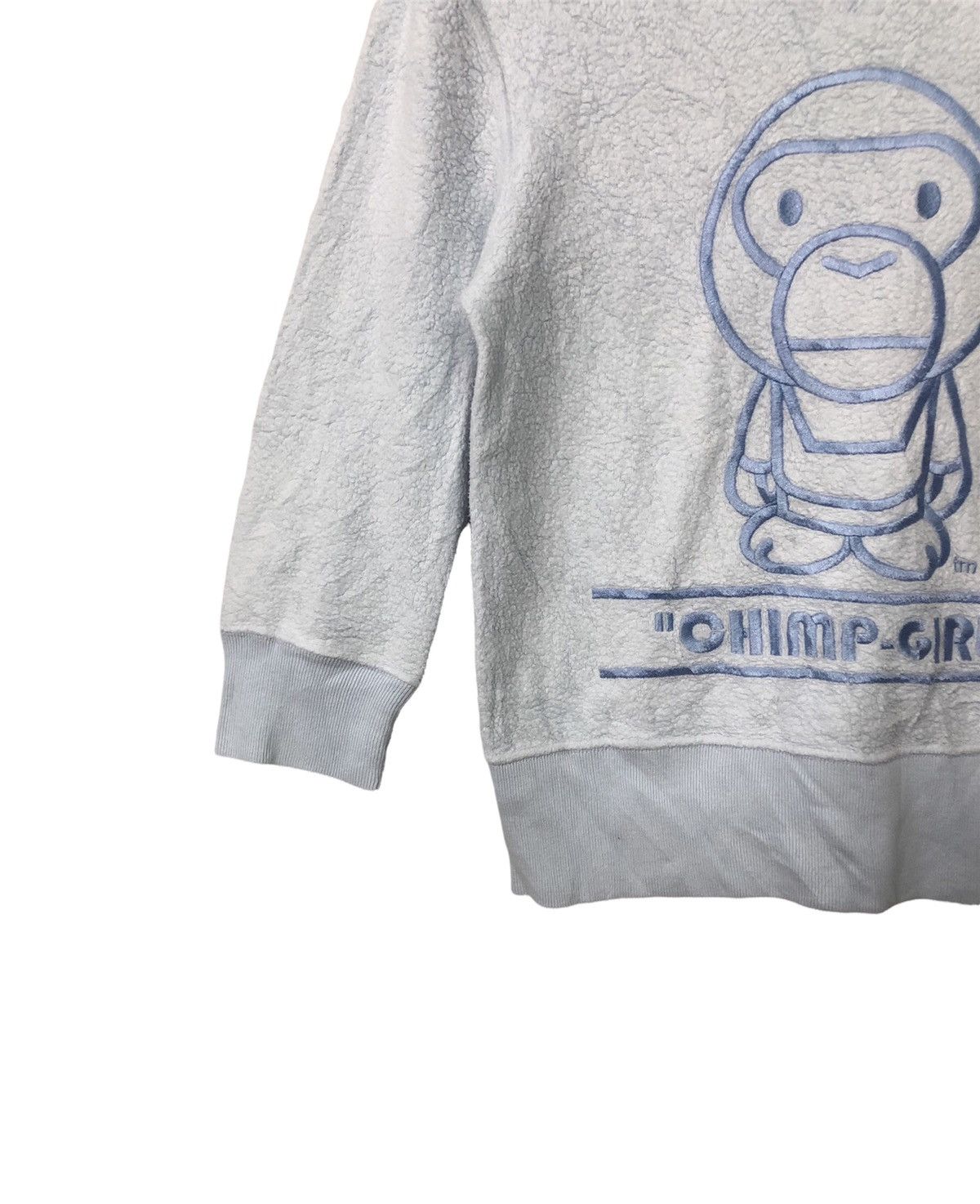 Bape Bapy Chimp Girl Sweatshirt Size XS / US 0-2 / IT 36-38 - 4 Thumbnail