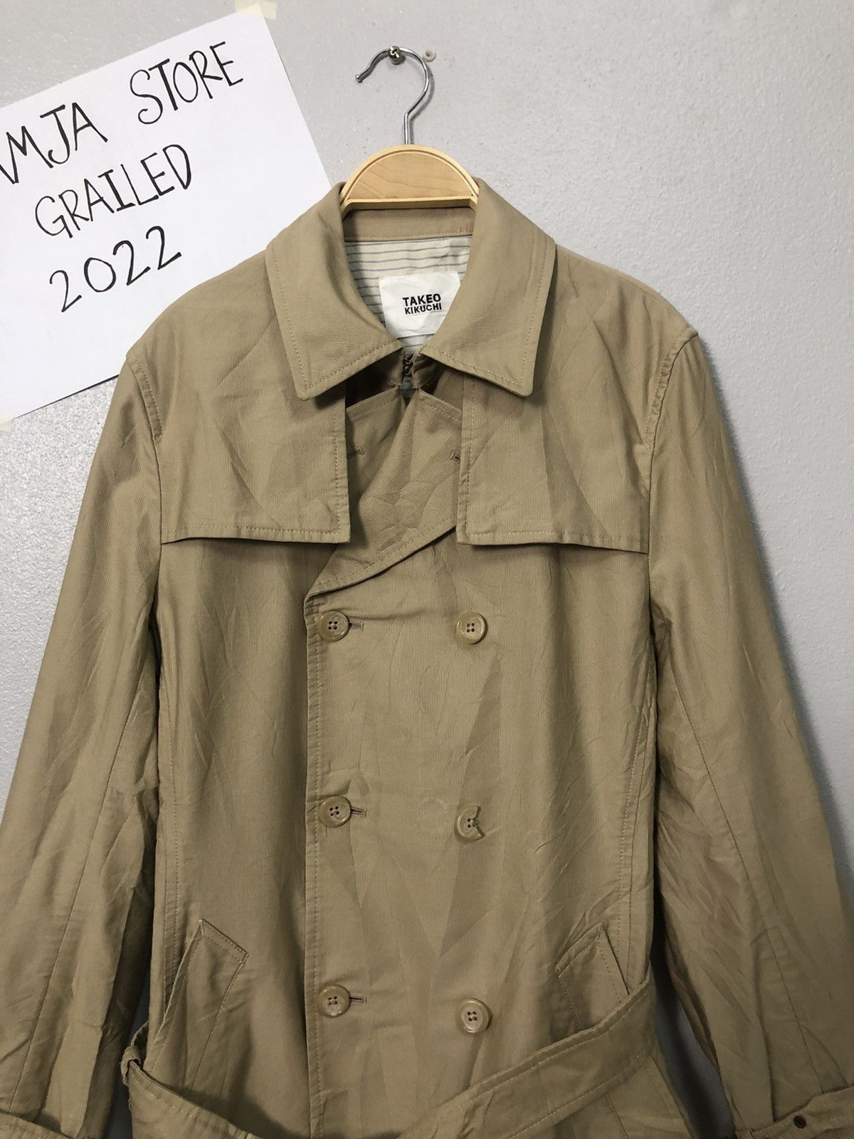 Takeo Kikuchi × Vintage Vintage Takeo Kikuchi Button Ups Coat Jacket Size US M / EU 48-50 / 2 - 4 Thumbnail