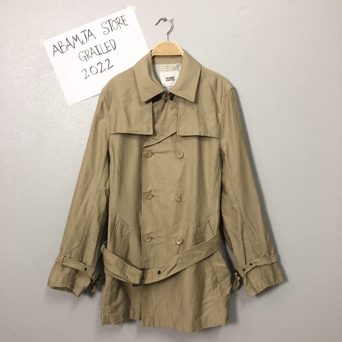 Takeo Kikuchi × Vintage Vintage Takeo Kikuchi Button Ups Coat Jacket Size US M / EU 48-50 / 2 - 1 Thumbnail