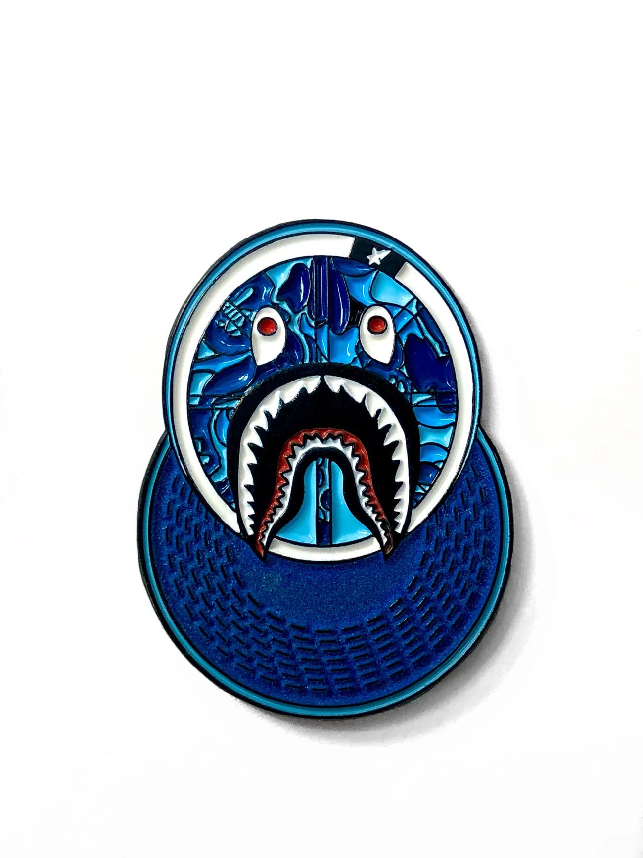 Bape × MLB × New Era Mjbhpr Blue Camo Size ONE SIZE - 1 Thumbnail