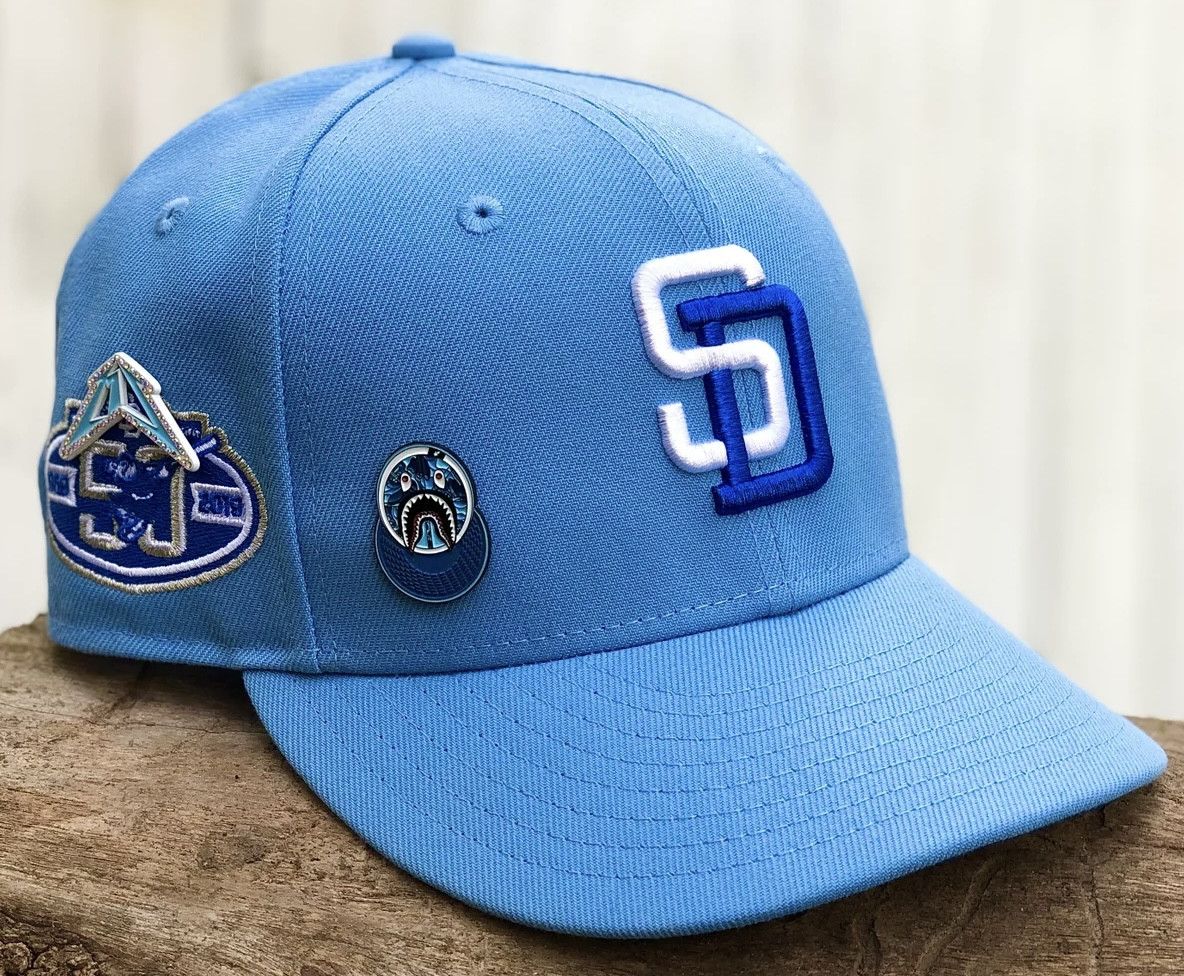Bape × MLB × New Era Mjbhpr Blue Camo Size ONE SIZE - 4 Thumbnail